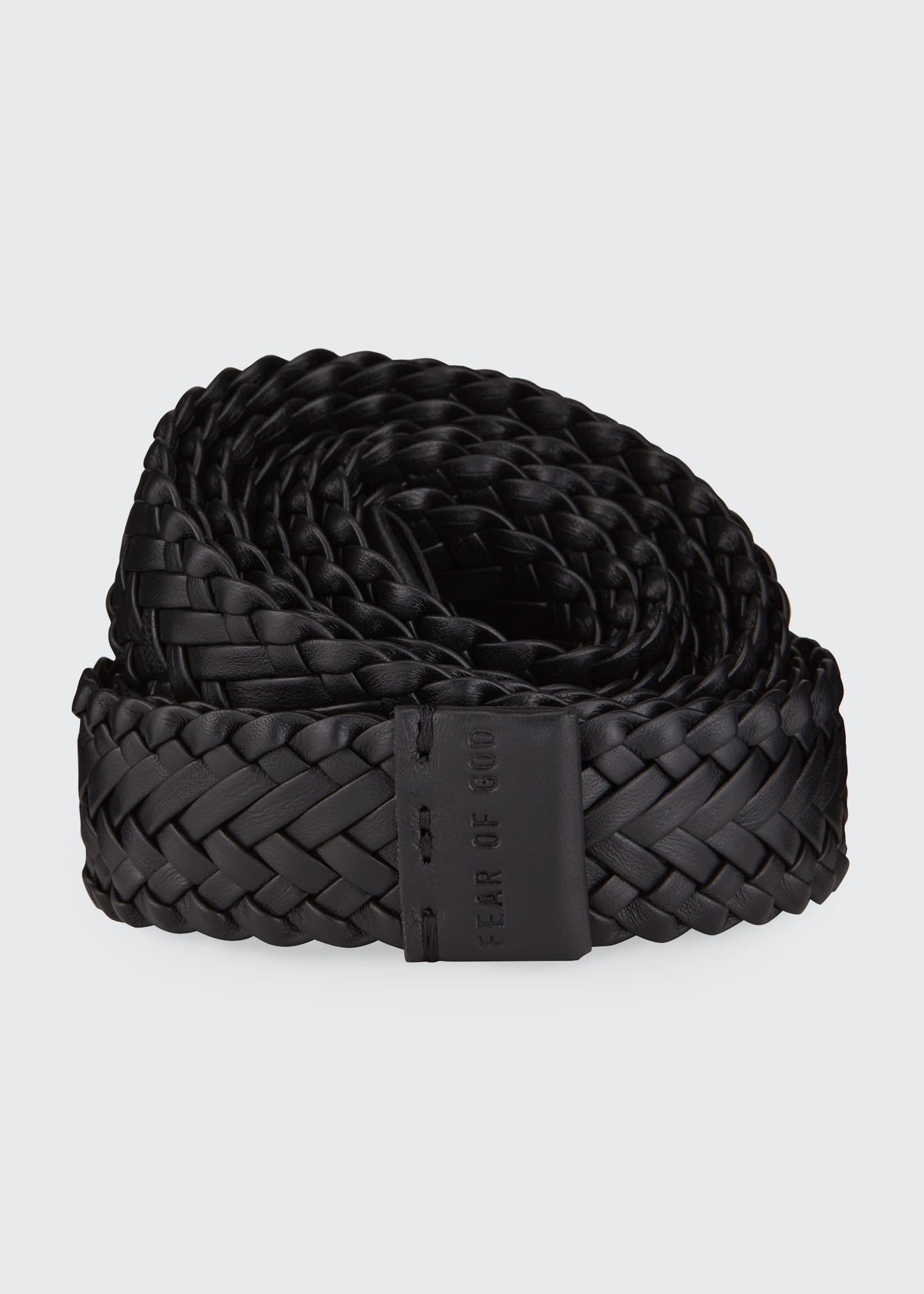 FEAR OF GOD X ZEGNA Men's Braided Calfskin Leather Belt - Bergdorf