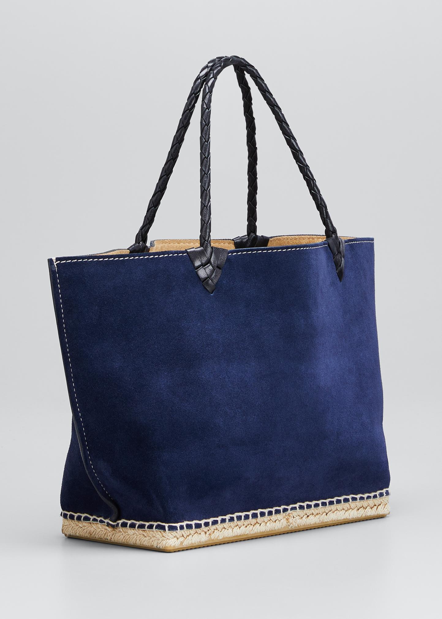 Altuzarra Espadrille Small Suede Tote Bag - Bergdorf Goodman