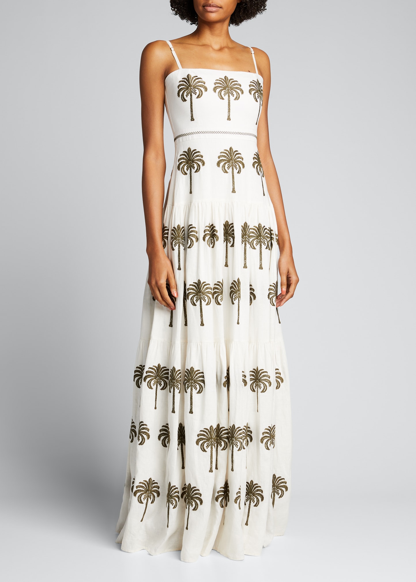 knee length dresses for ladies Barbara Orquidea Maxi Dress main image 1