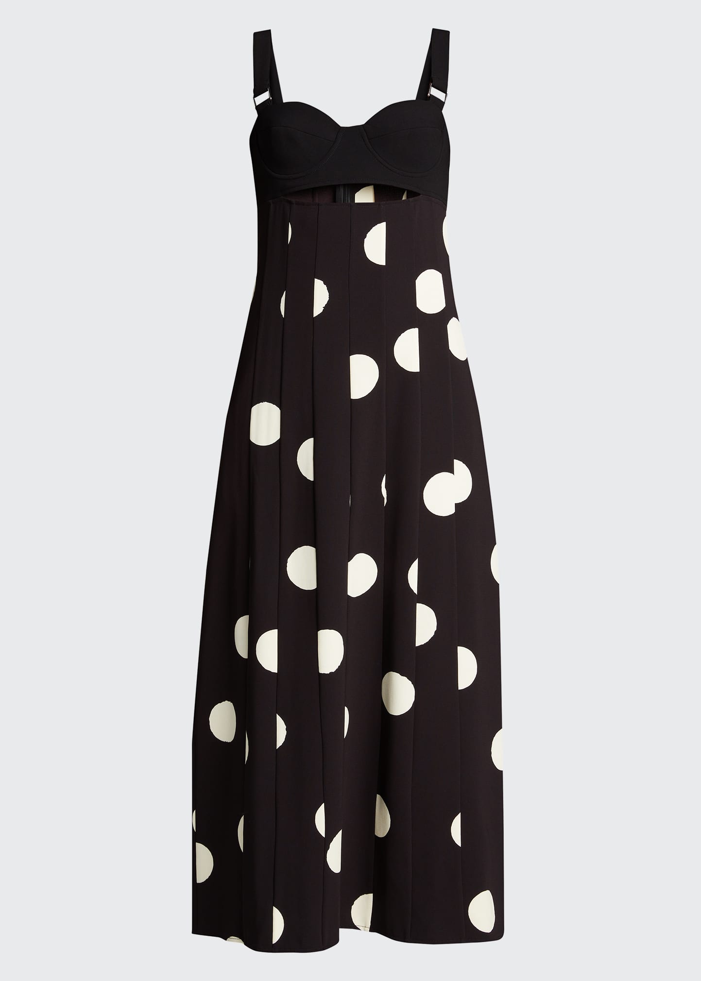 Proenza Schouler Broken Dot Bustier Dress - Bergdorf Goodman