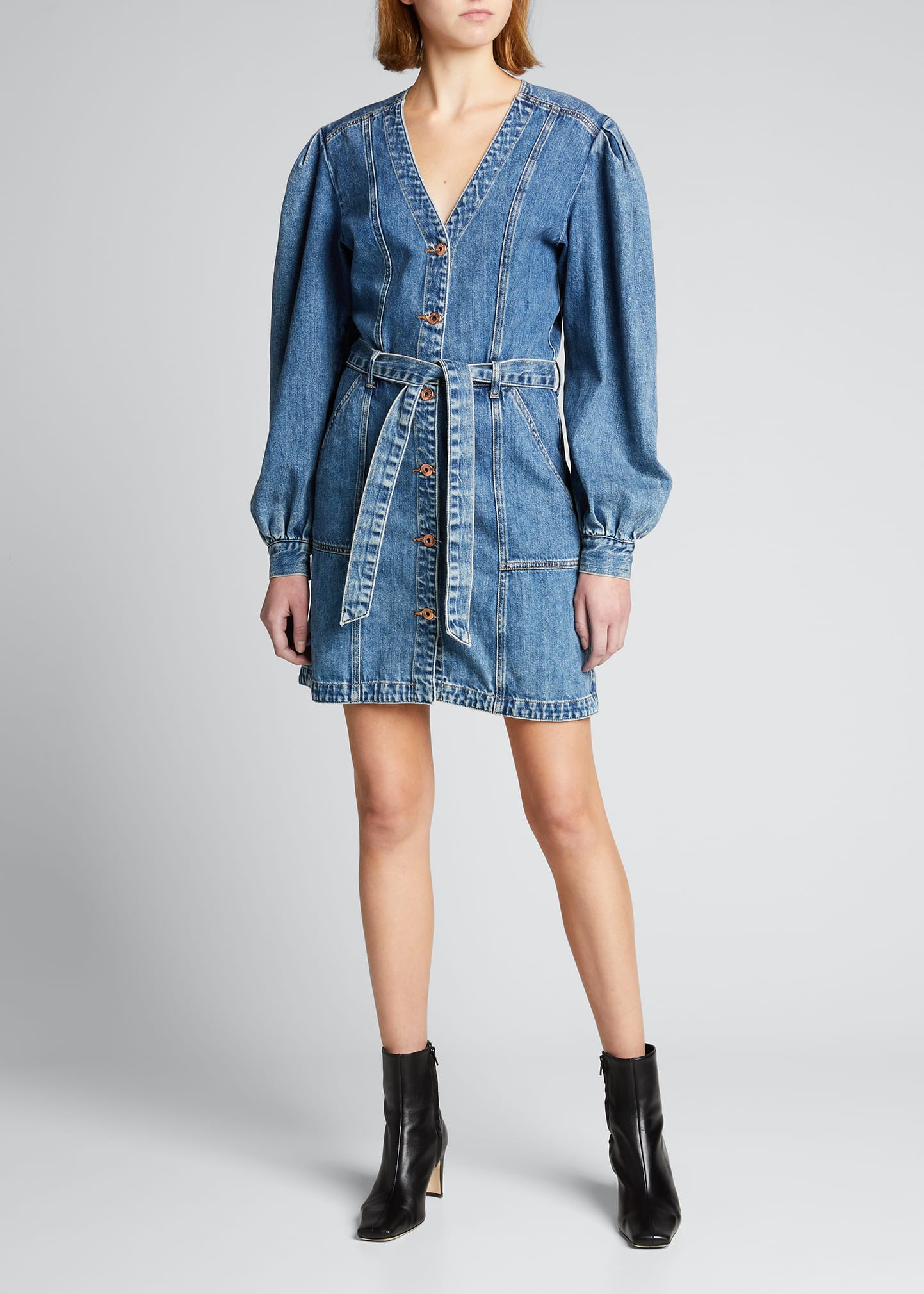 Jonathan simkhai denim dress best sale