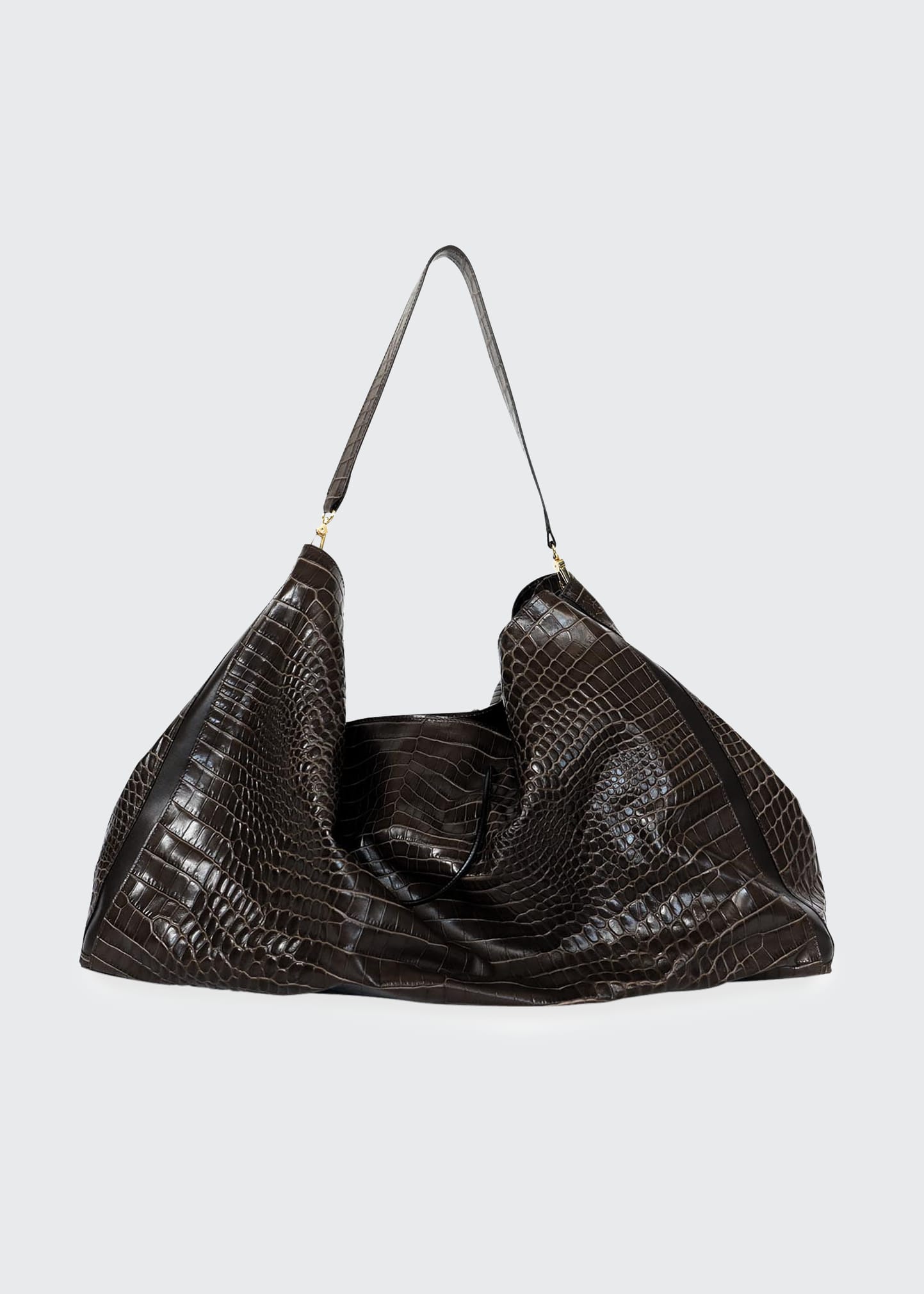 Peter Do Medea Everyday Mock-Croc Slouchy Shoulder Bag