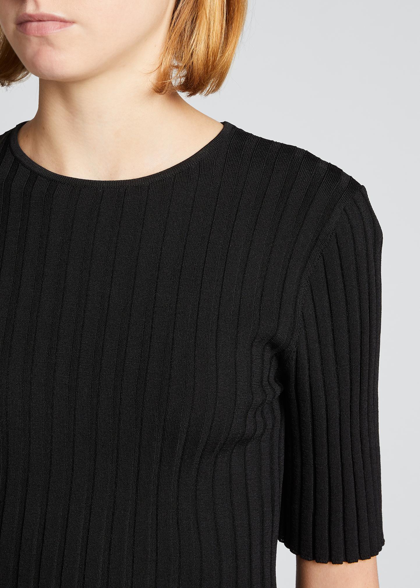SIR Lucca Cropped Ribbed Tee