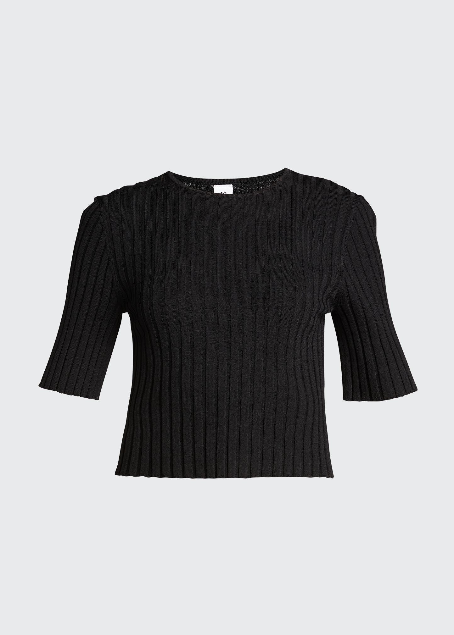 SIR Lucca Cropped Ribbed Tee