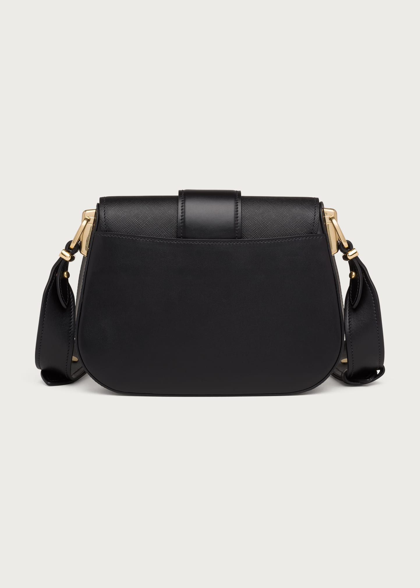 Prada City Calf Leather Crossbody Bag with Zip Pouch - Bergdorf