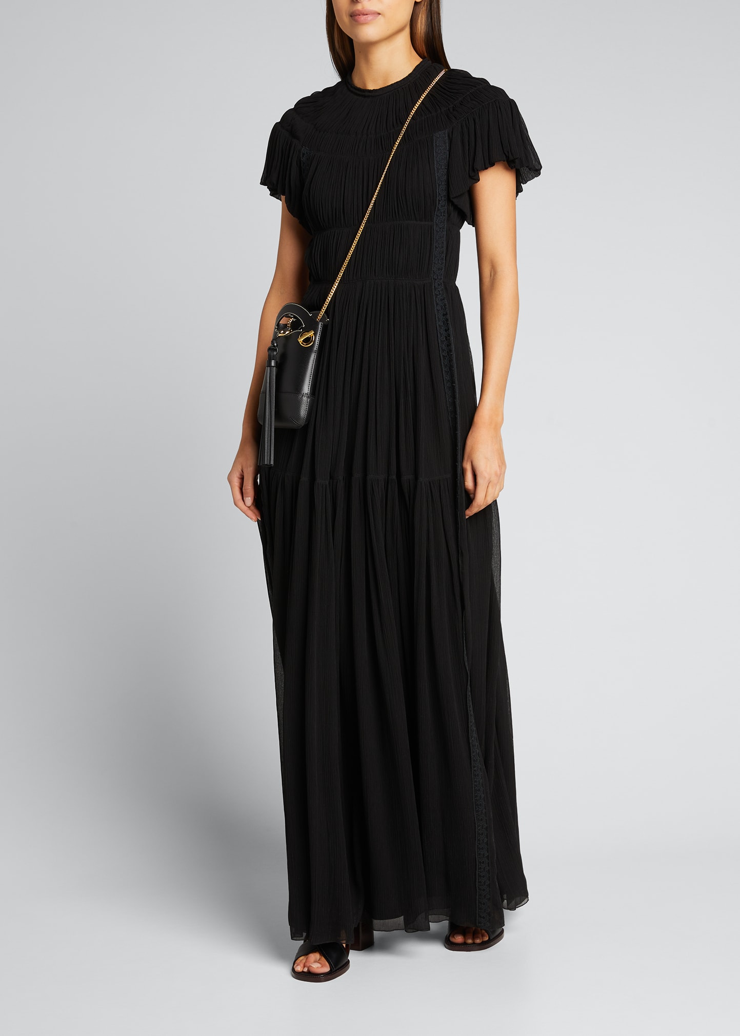 Chloe Walden Mini Tassel Leather Chain Crossbody Bag - Bergdorf