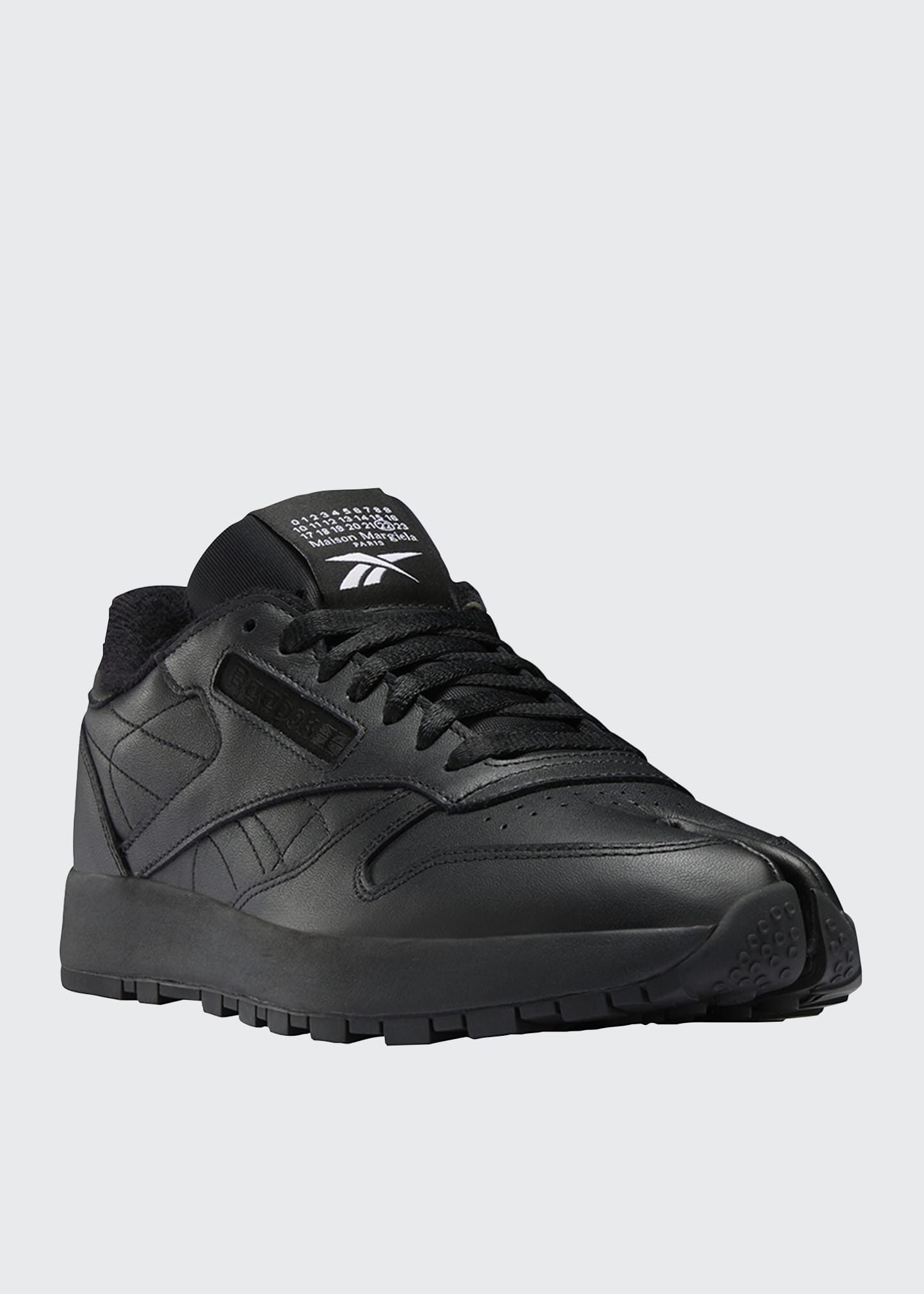 Maison Margiela Men's x Reebok The Classic Leather Tabi Sneakers