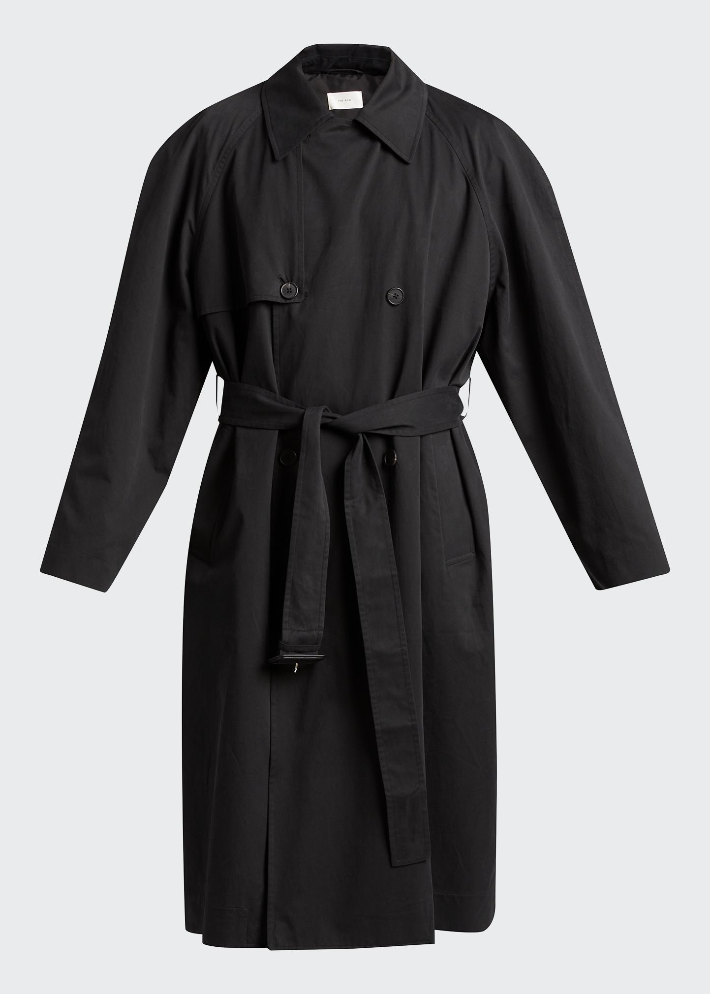 THE ROW Men's Omar Double-Breasted Trench Coat - Bergdorf Goodman