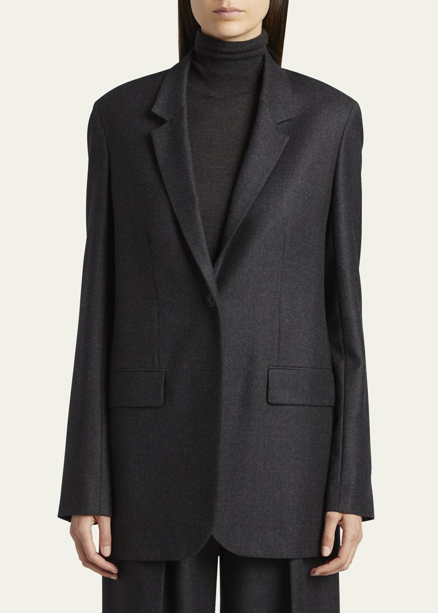 THE ROW Dustina Oversized Blazer Jacket - Bergdorf Goodman