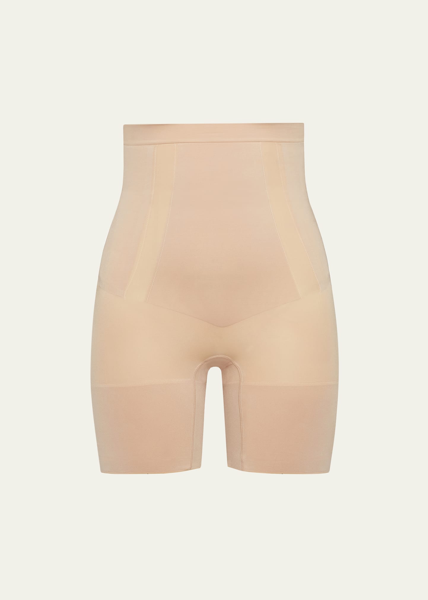 Spanx OnCore High-Waisted Mid-Thigh Shorts - Bergdorf Goodman