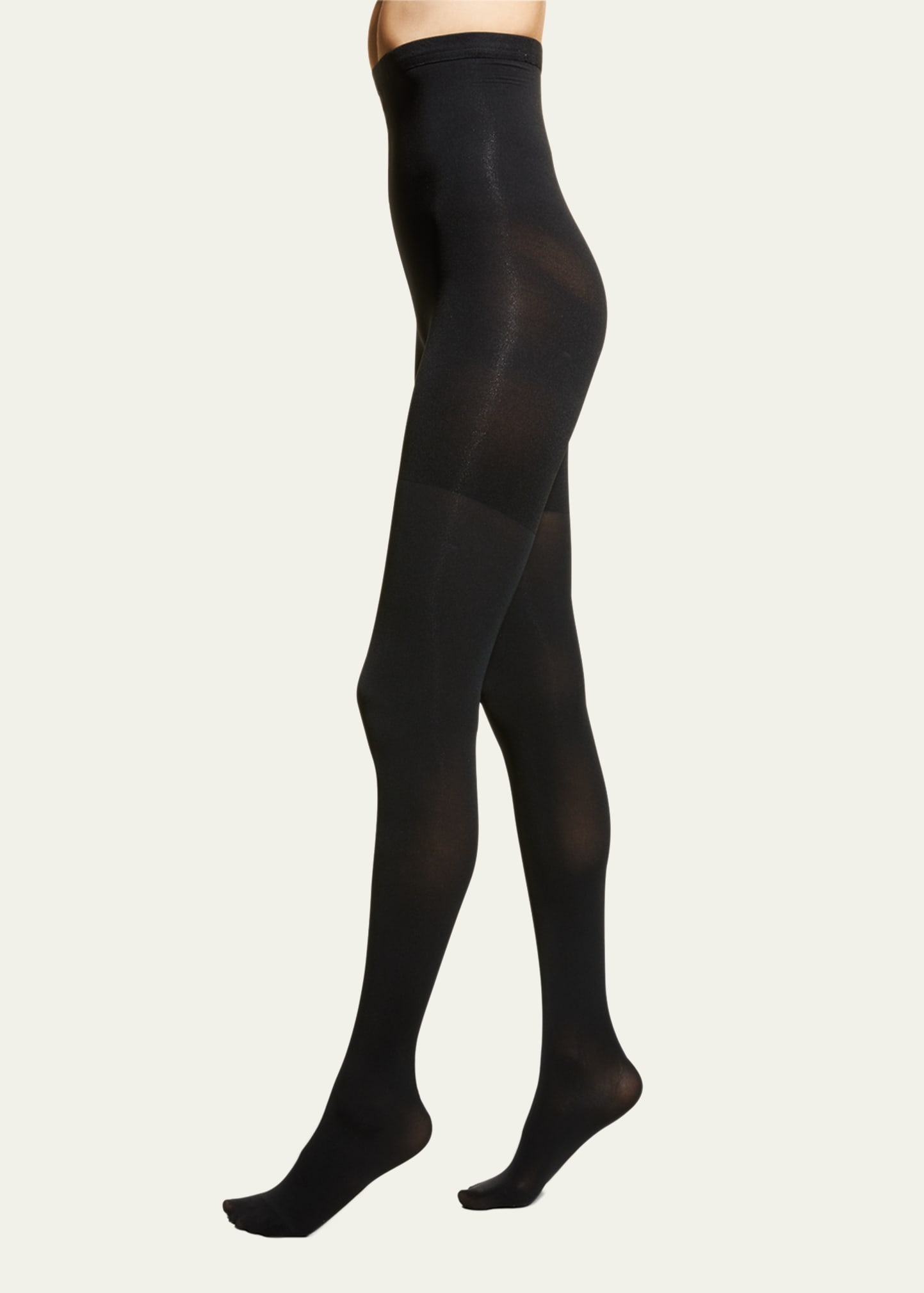 Very Black Luxe Leg High-Waist Tights by Spanx for $38