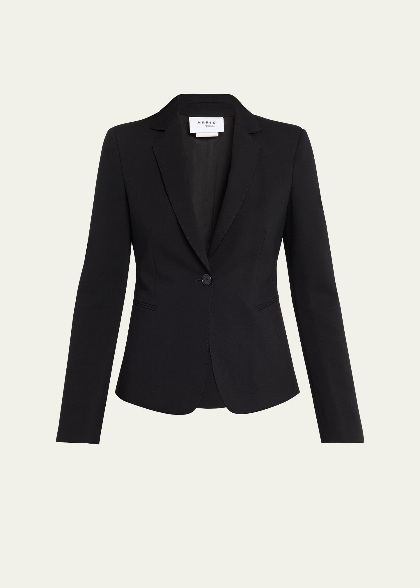 Akris punto Wool Jersey Tailored Blazer Jacket | Thumbnail 6
