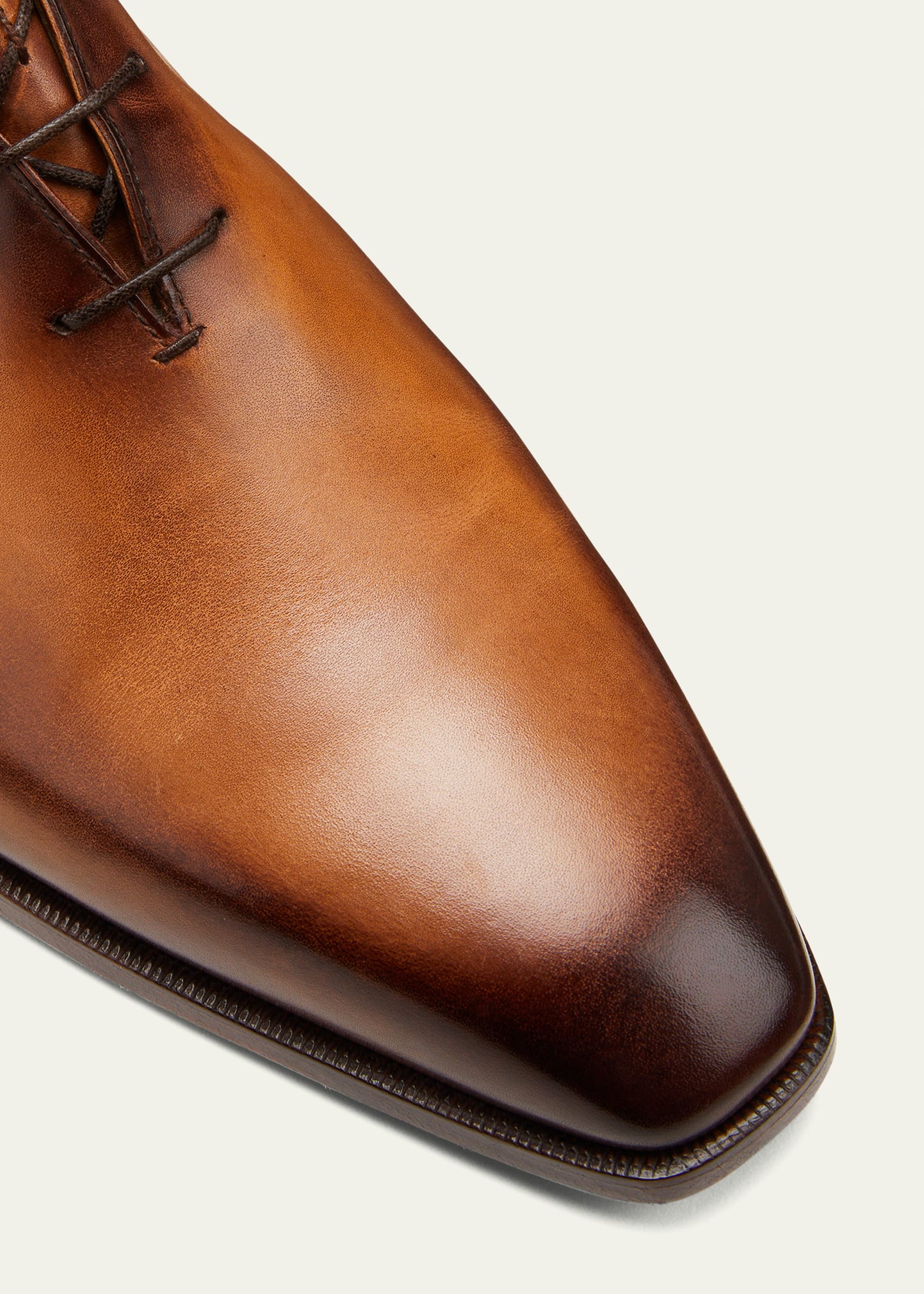 Berluti Men's Alessandro Demesure Leather Oxfords - Bergdorf Goodman