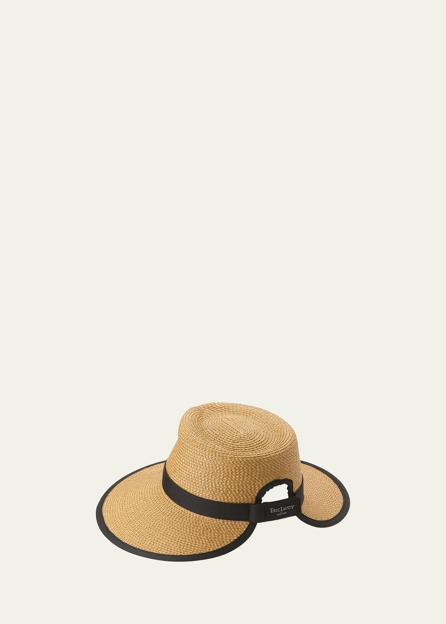 Eric Javits Sun Crest Woven Sun Hat - Bergdorf Goodman