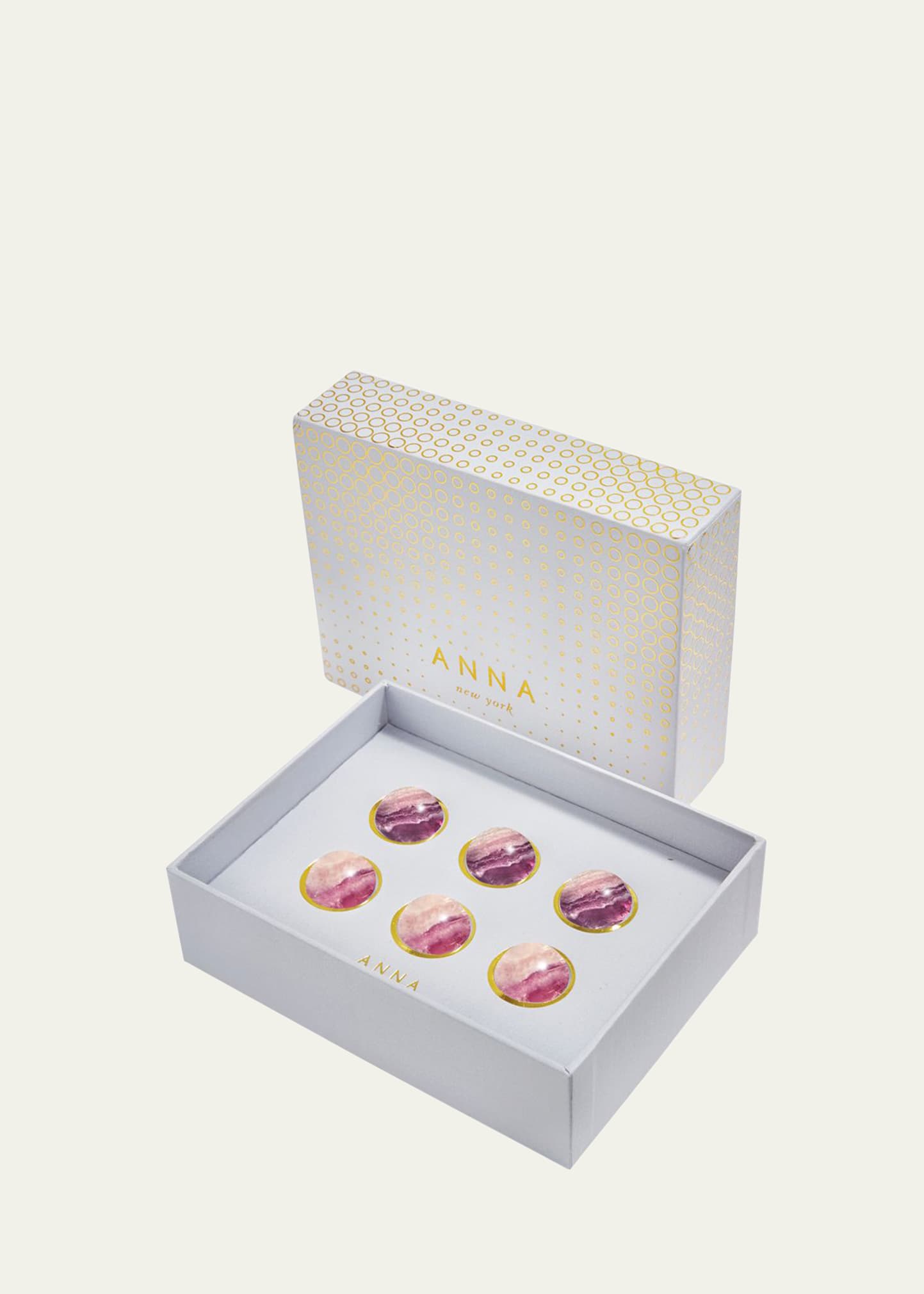 ANNA New York Fluorite Wine Gems
