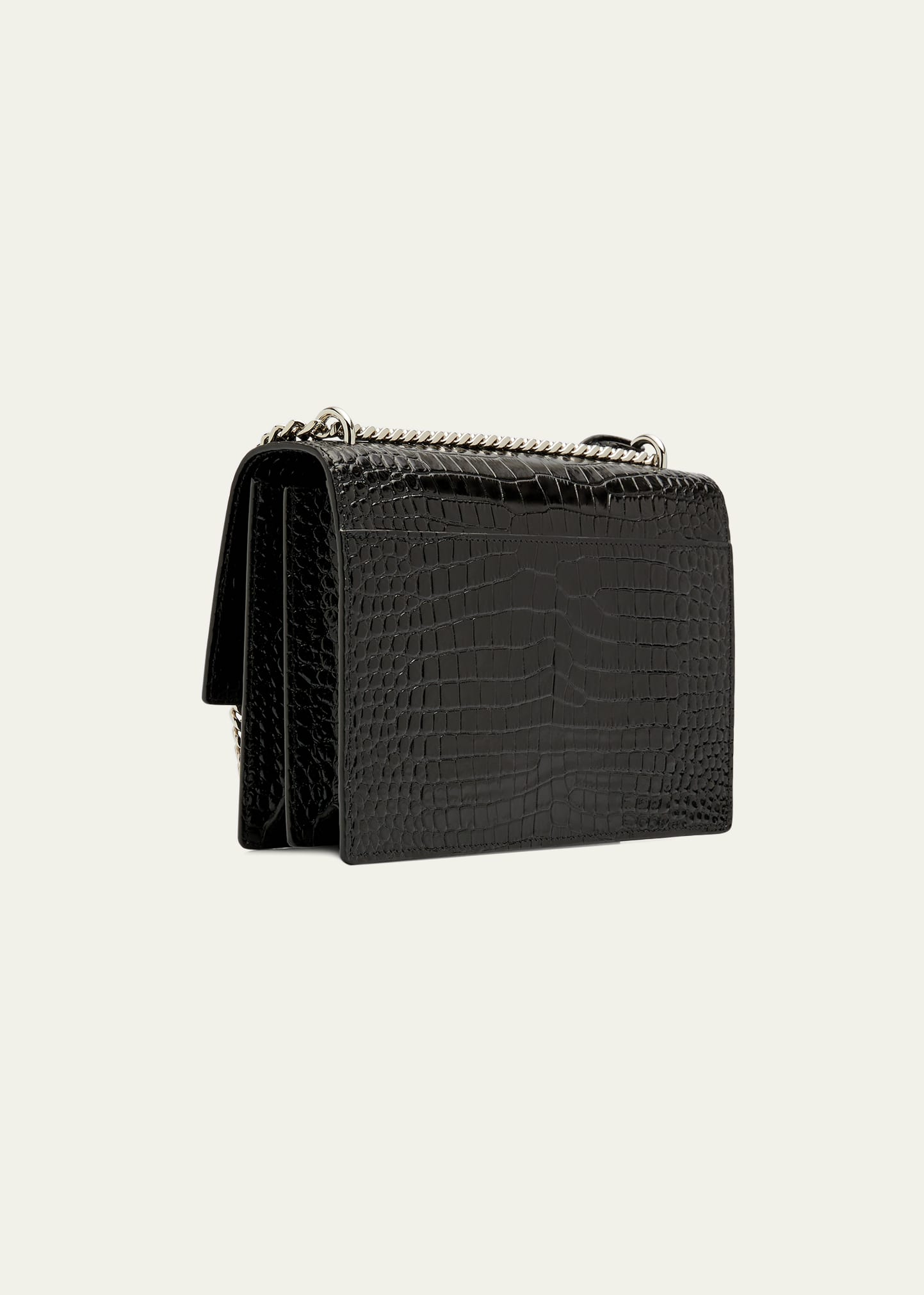 YSL アナログ腕時計 ブラック シルバー　HERMES時計クッション付き bg_1905338_100106_d