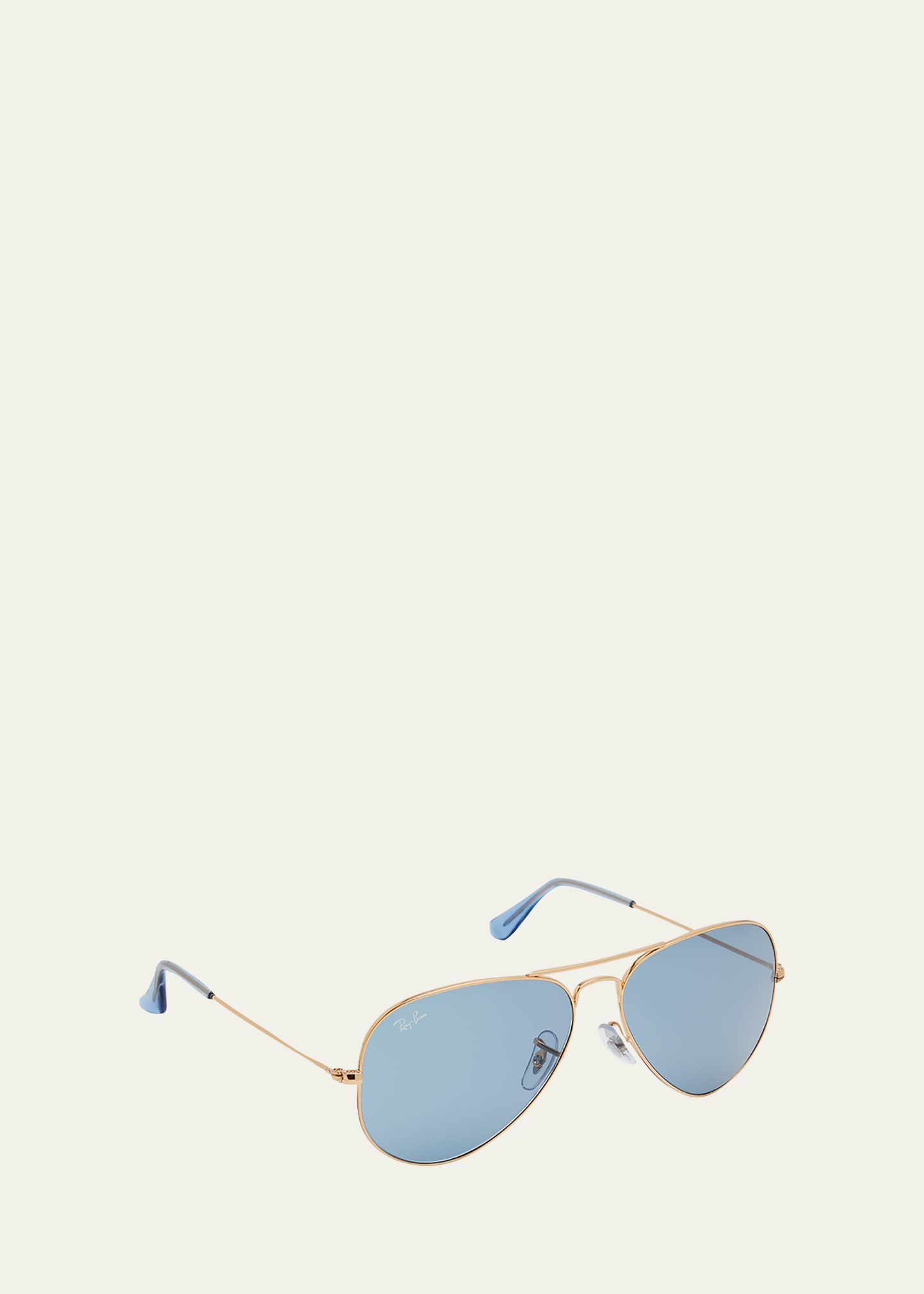 Ray-Ban Teardrop Aviator Sunglasses, Gold - Bergdorf Goodman