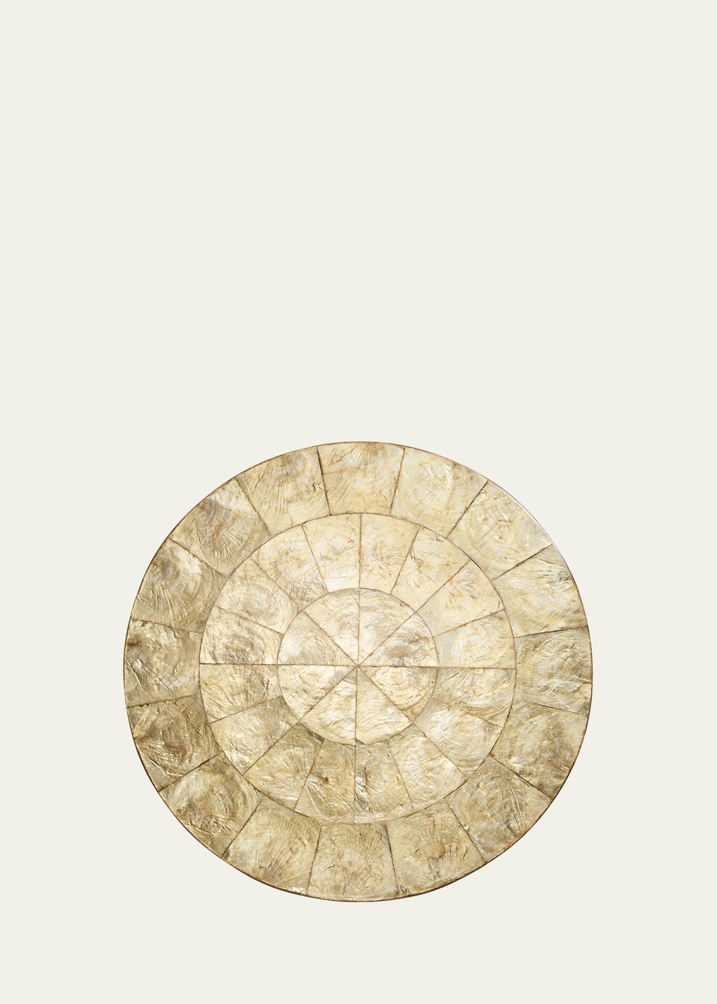 Champagne Capiz Placemat