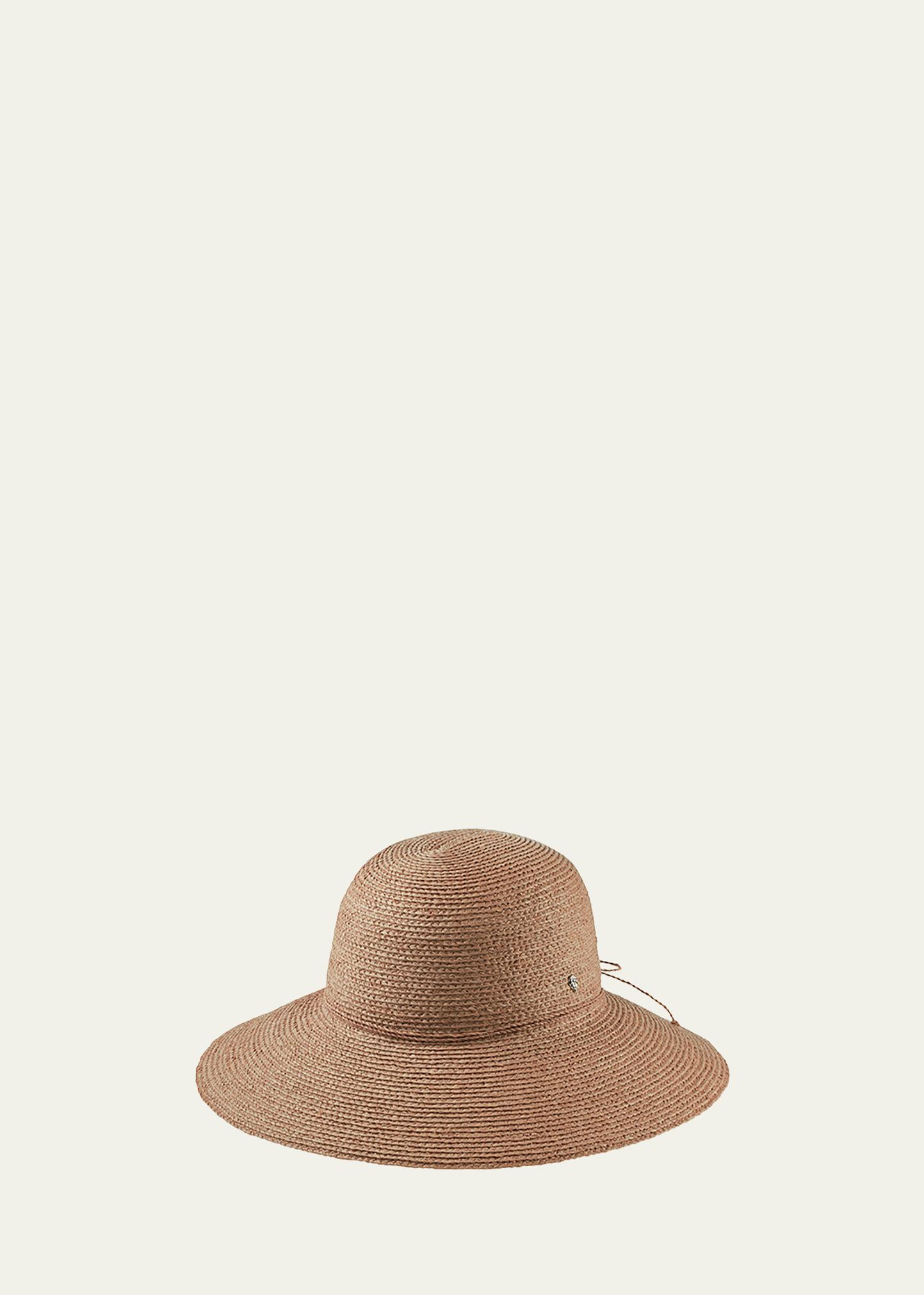 Helen Kaminski Delphina Round Raffia Sun Hat - Bergdorf Goodman display picture 3