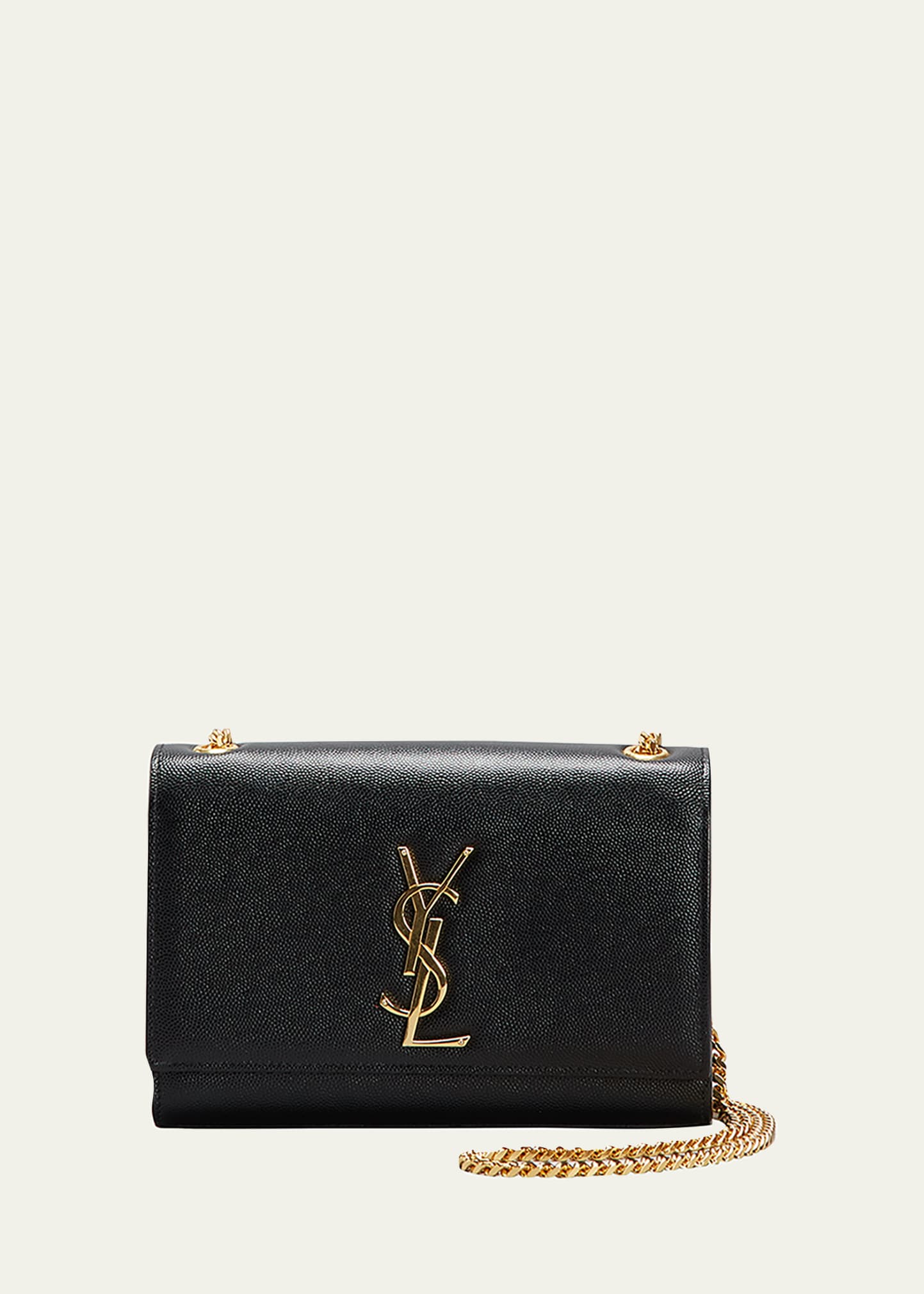 Saint Laurent LOU mini YSLロゴ レザーショルダーバッグ (Saint