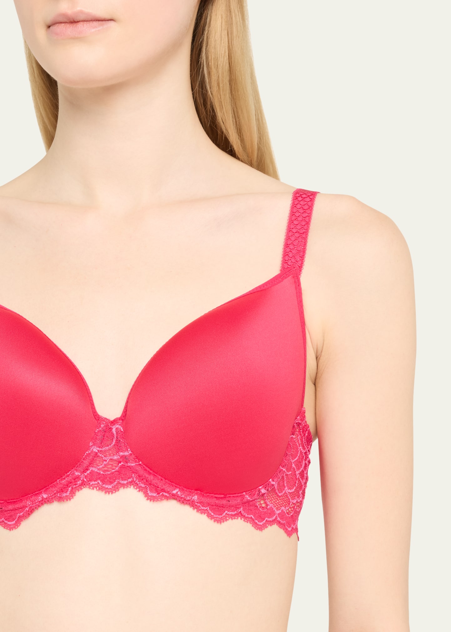 Simone Perele Caresse 3D Plunge Spacer Bra - Bergdorf Goodman