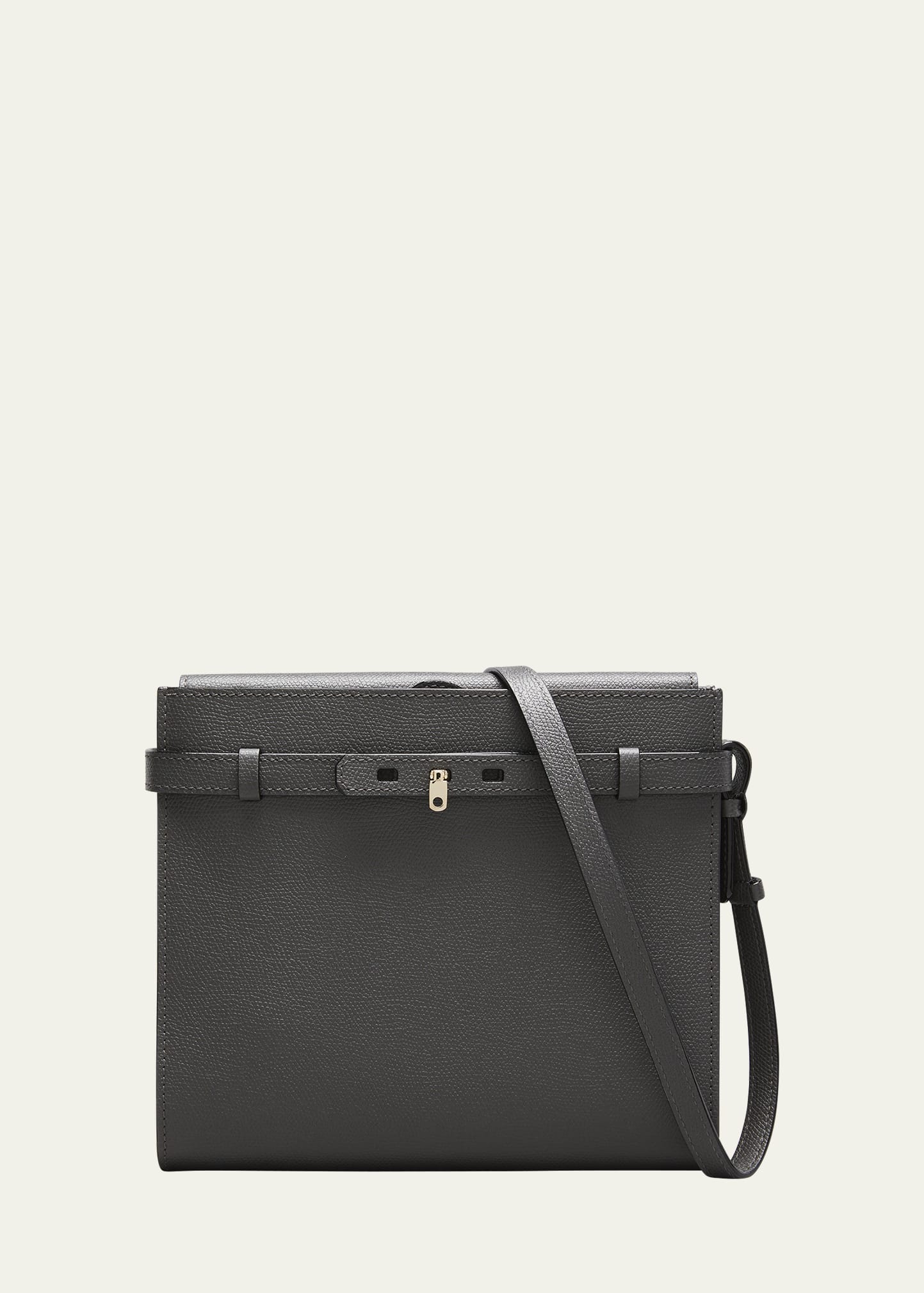 Valextra - Brera Oyster Vertical Shoulder Bag