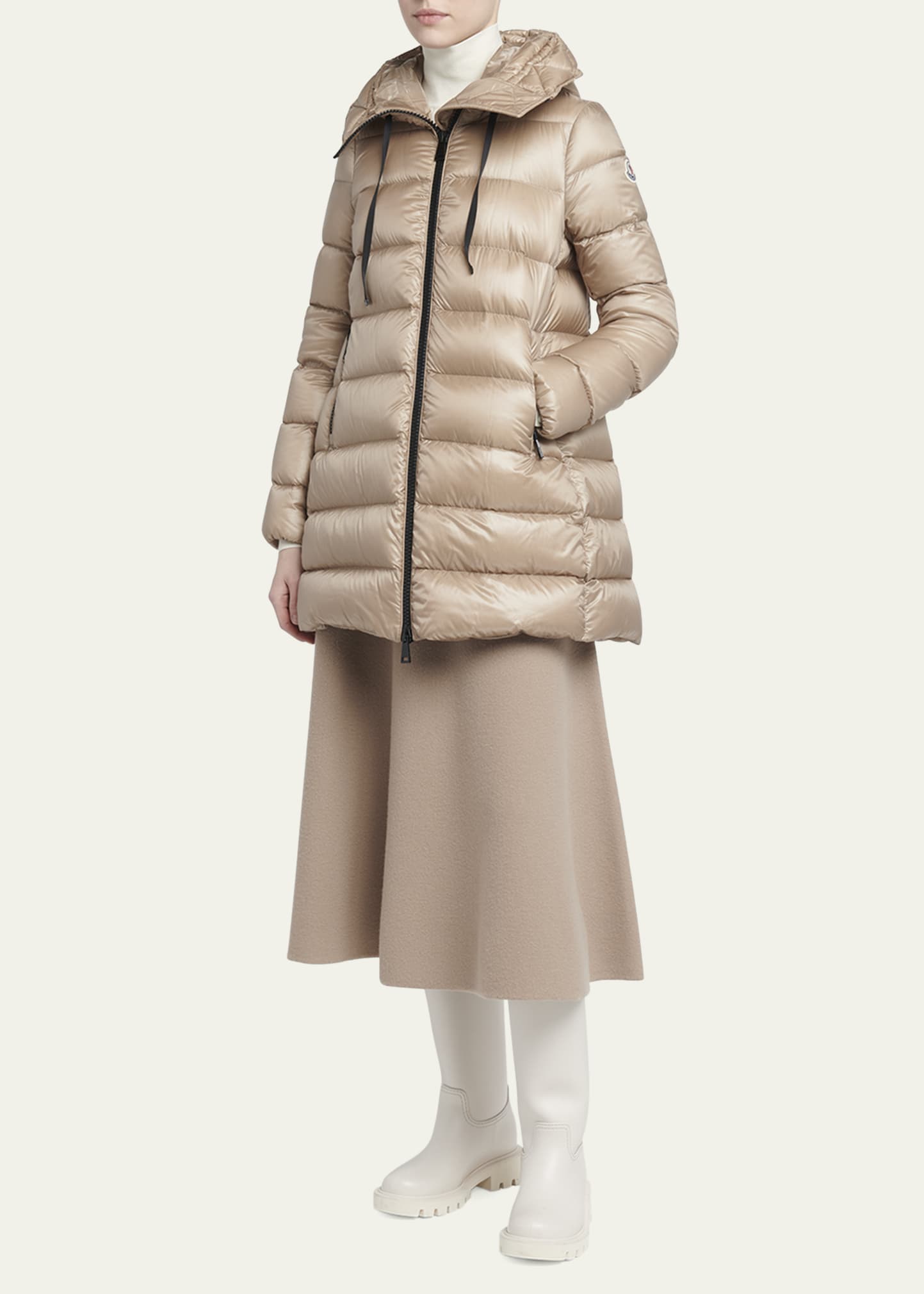 Moncler Suyen Down Quilted Nylon Hooded Parka - Bergdorf Goodman