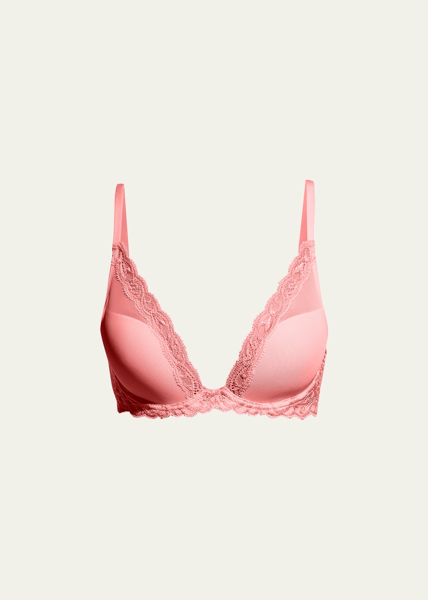 Natori Feathers Contour Plunge Bra - Bergdorf Goodman