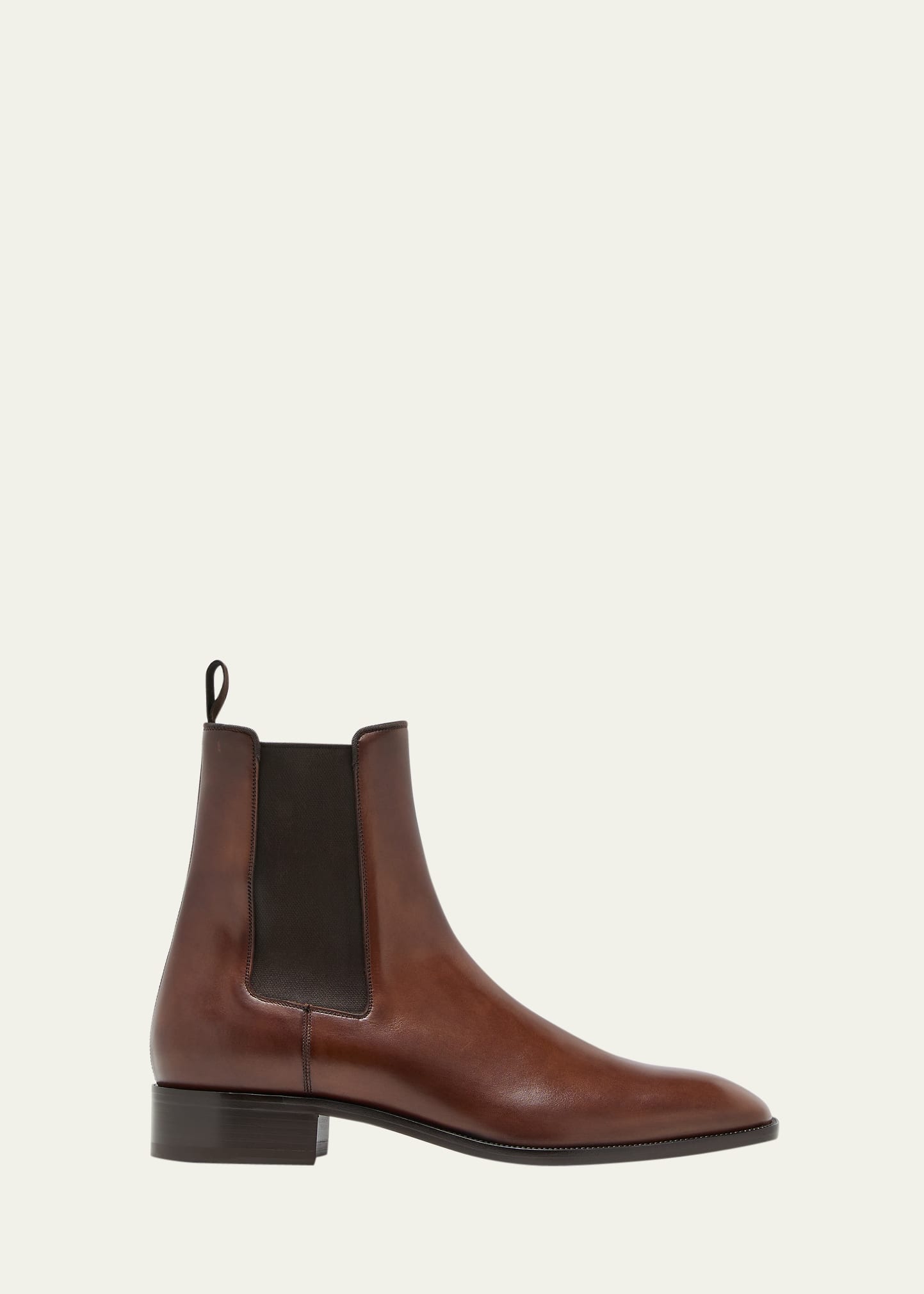 Christian Louboutin brown Samson Leather Boots