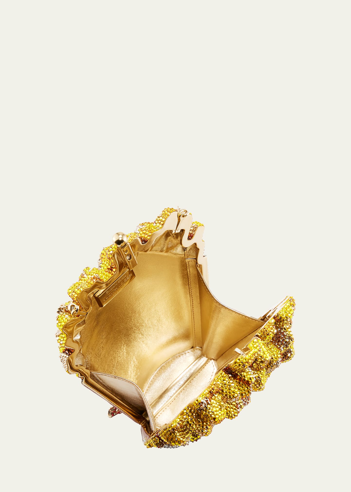 Judith Leiber Couture Fresh Hot French Fries Crystal Minaudiere