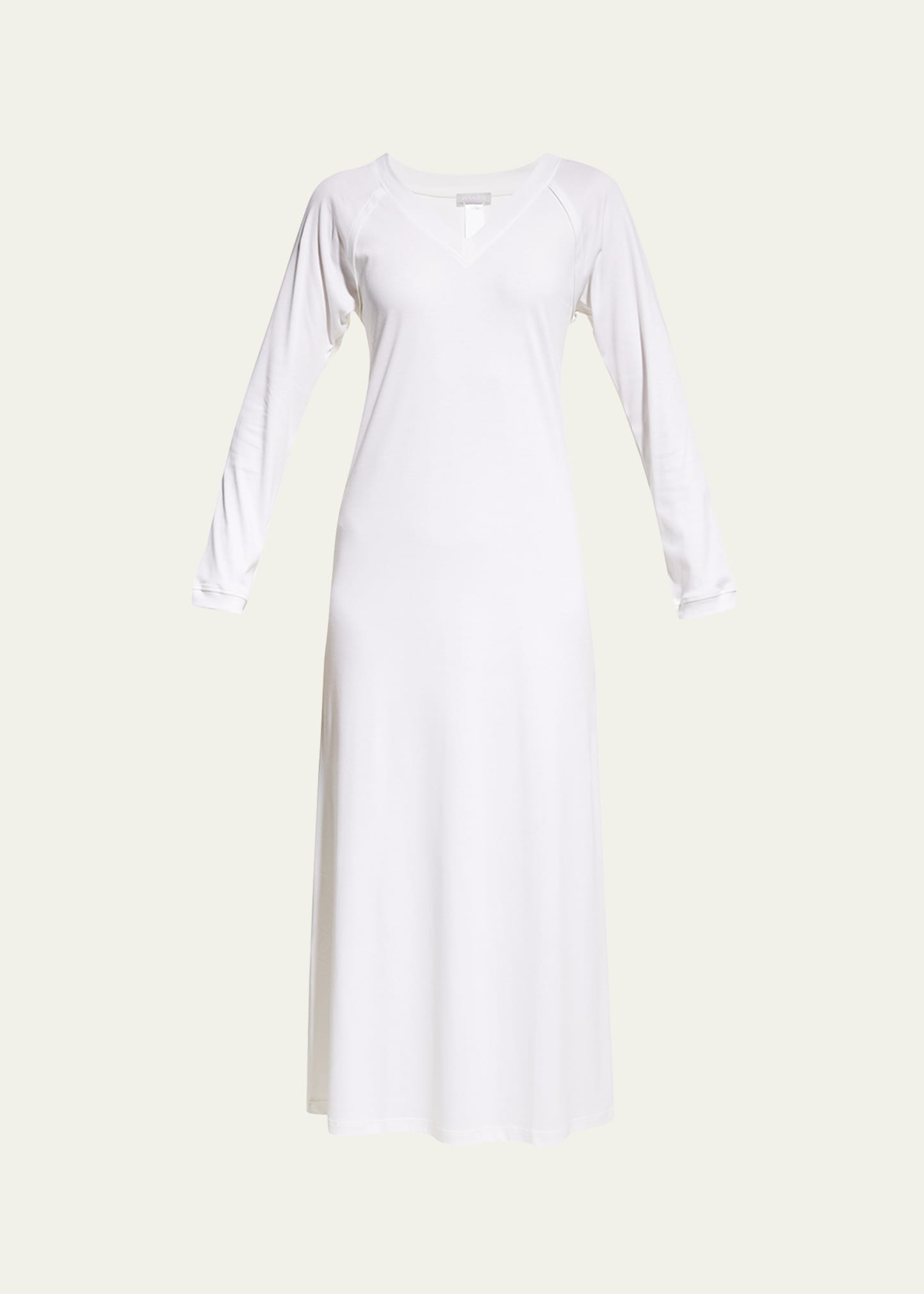 Hanro Pure Essence Long-Sleeve Nightgown