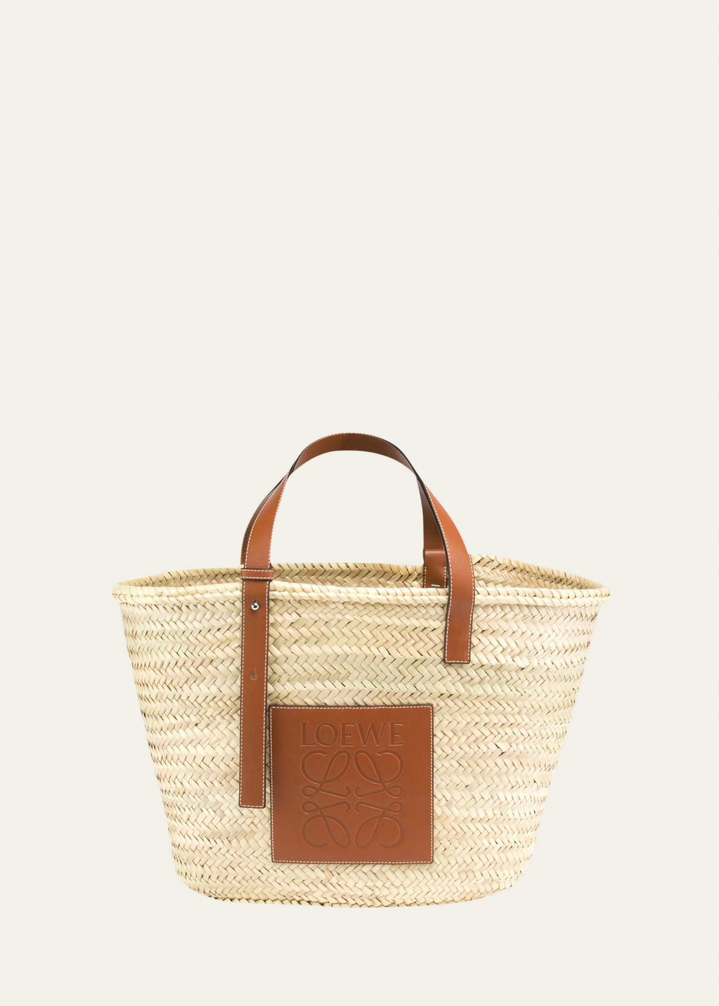 LOEWE Raffia Weave Tote Bag - Farfetch