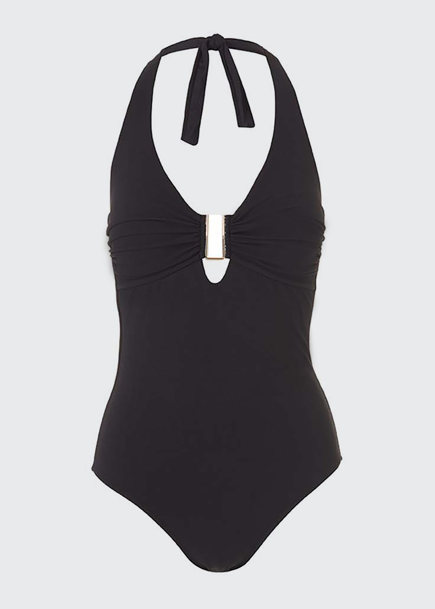 Melissa Odabash Tampa Pique Halter OnePiece Swimsuit