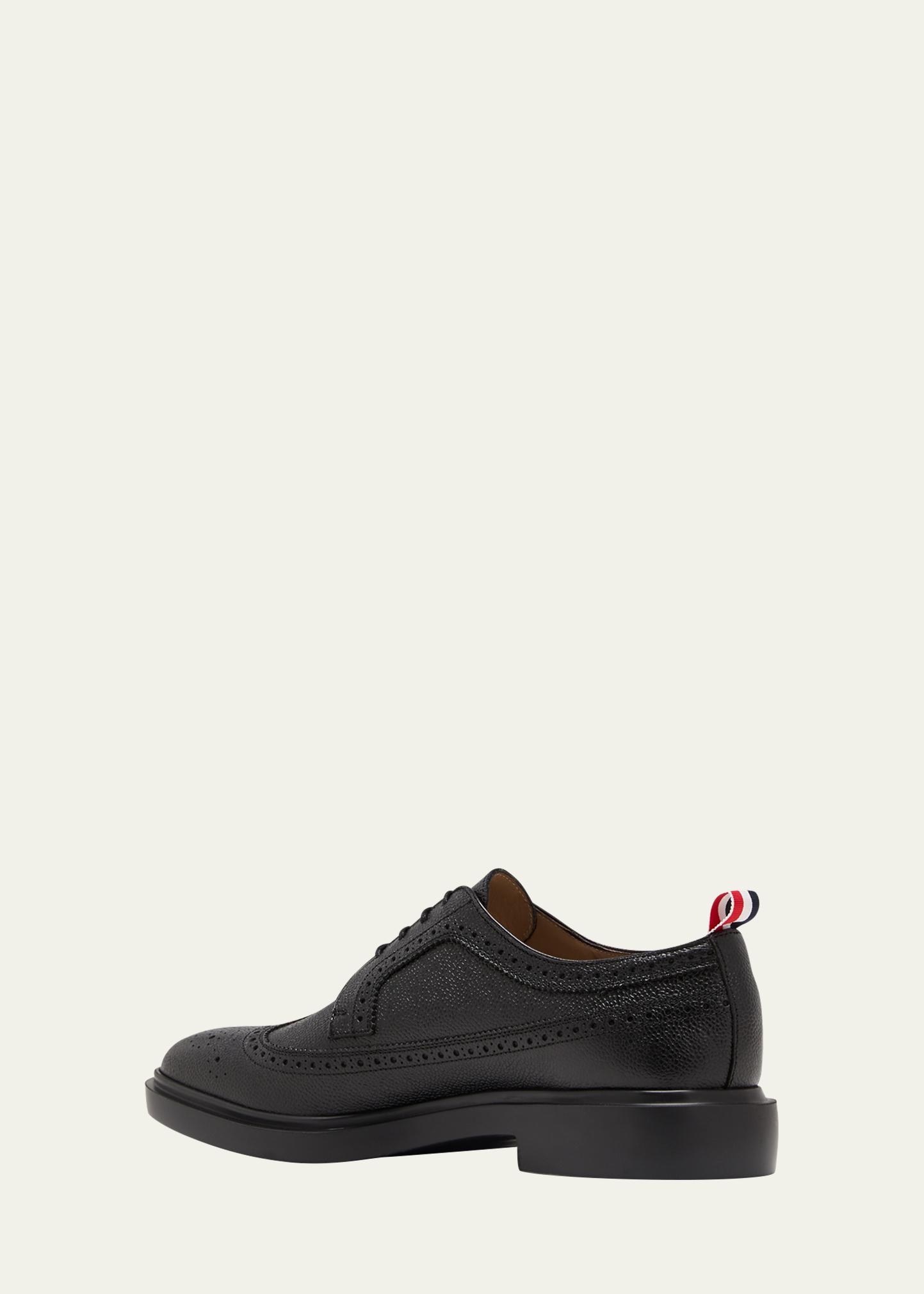 Thom Browne Men's Classic Long Wing Brogue Shoes - Bergdorf Goodman