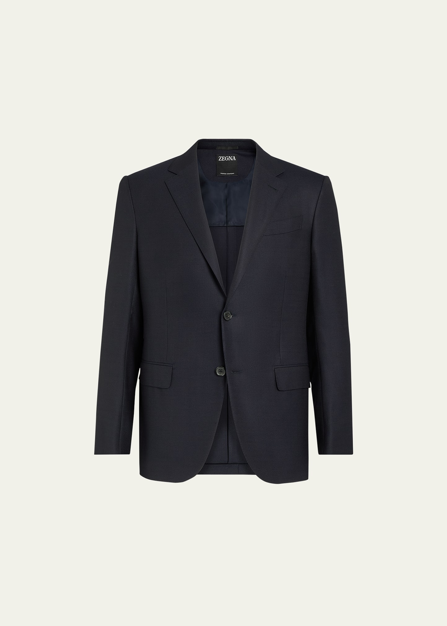 ZEGNA Men's Solid Trofeo Wool Regular-Fit Blazer Jacket - Bergdorf