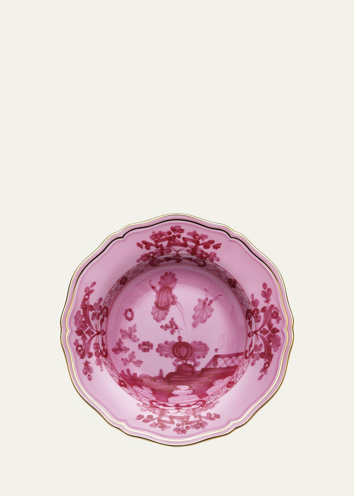 GINORI 1735 Oriente Italiano Soup Plate, Porpora