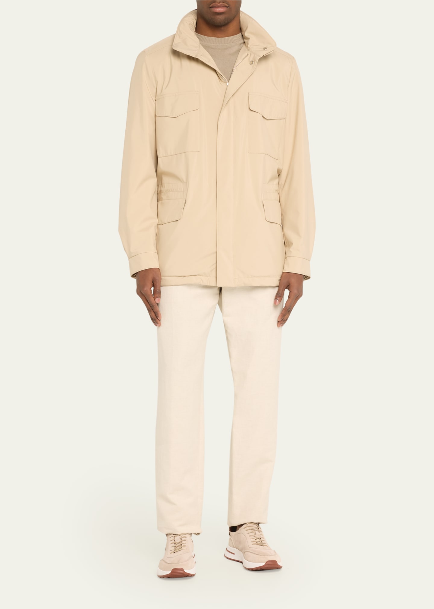 ブルゾン Loro Piana Traveller Windmate Jacket Windmate® Traveller Jacket Windmate® - Storm System® Navy