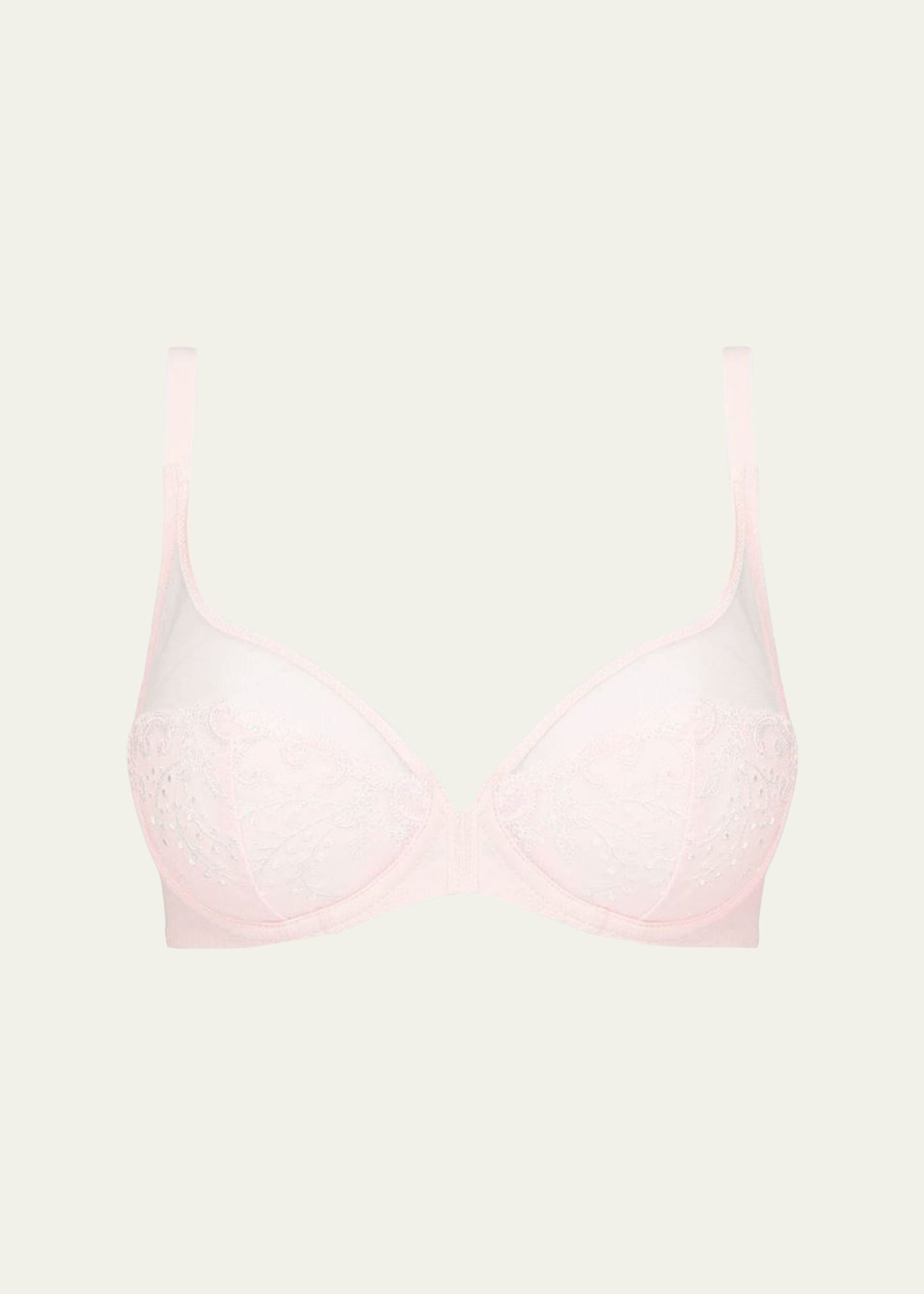 Sheer Nylon Spandex Bra