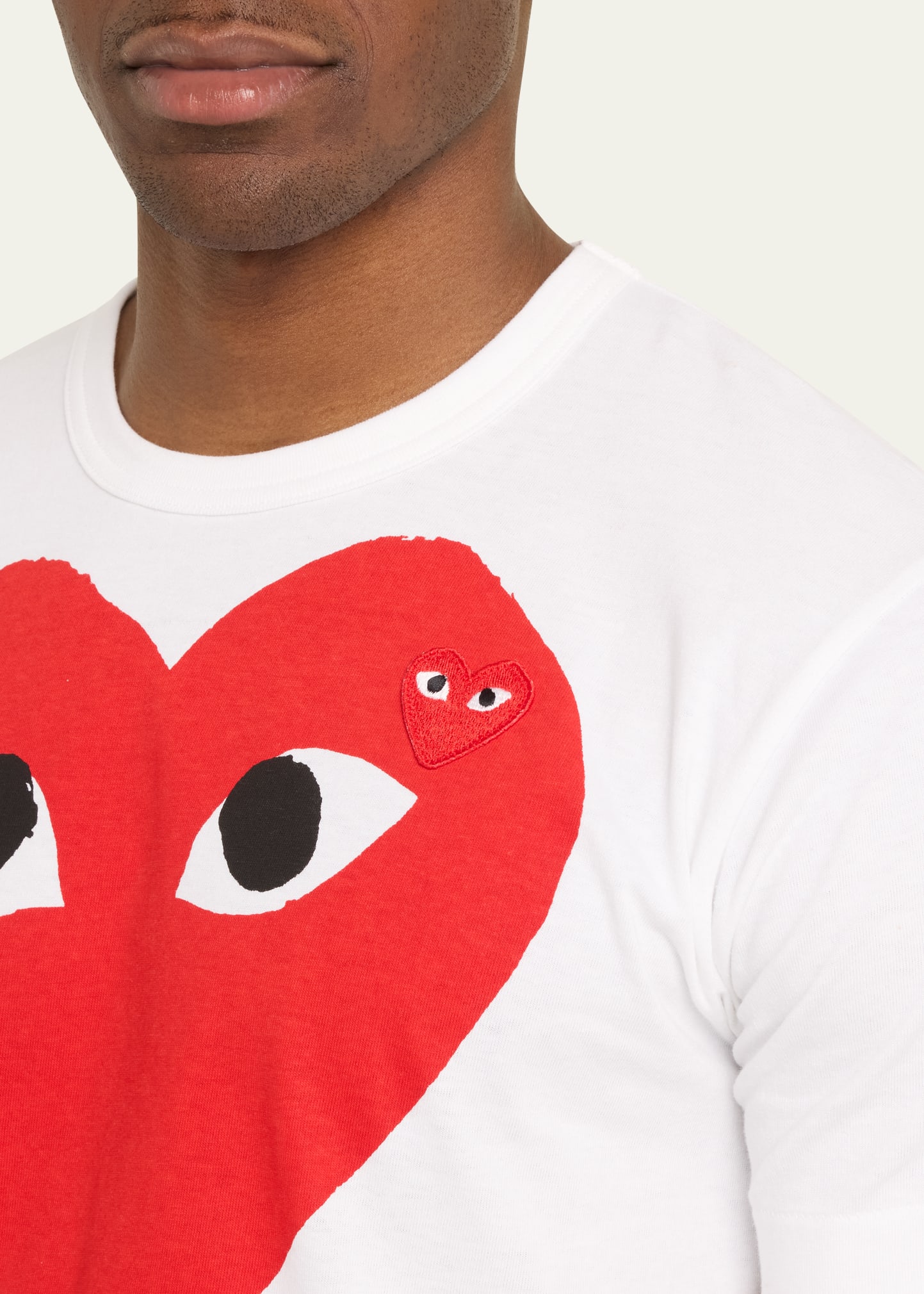 Comme des Garcons Men's Big Heart T-Shirt - Bergdorf Goodman