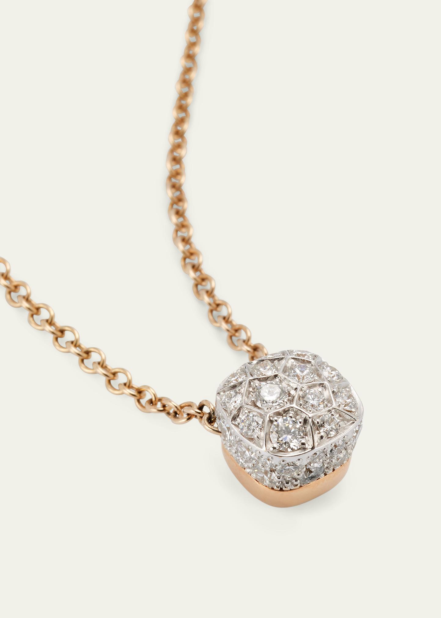 Pomellato Nudo 18K Gold Diamond Pendant Necklace - Bergdorf Goodman