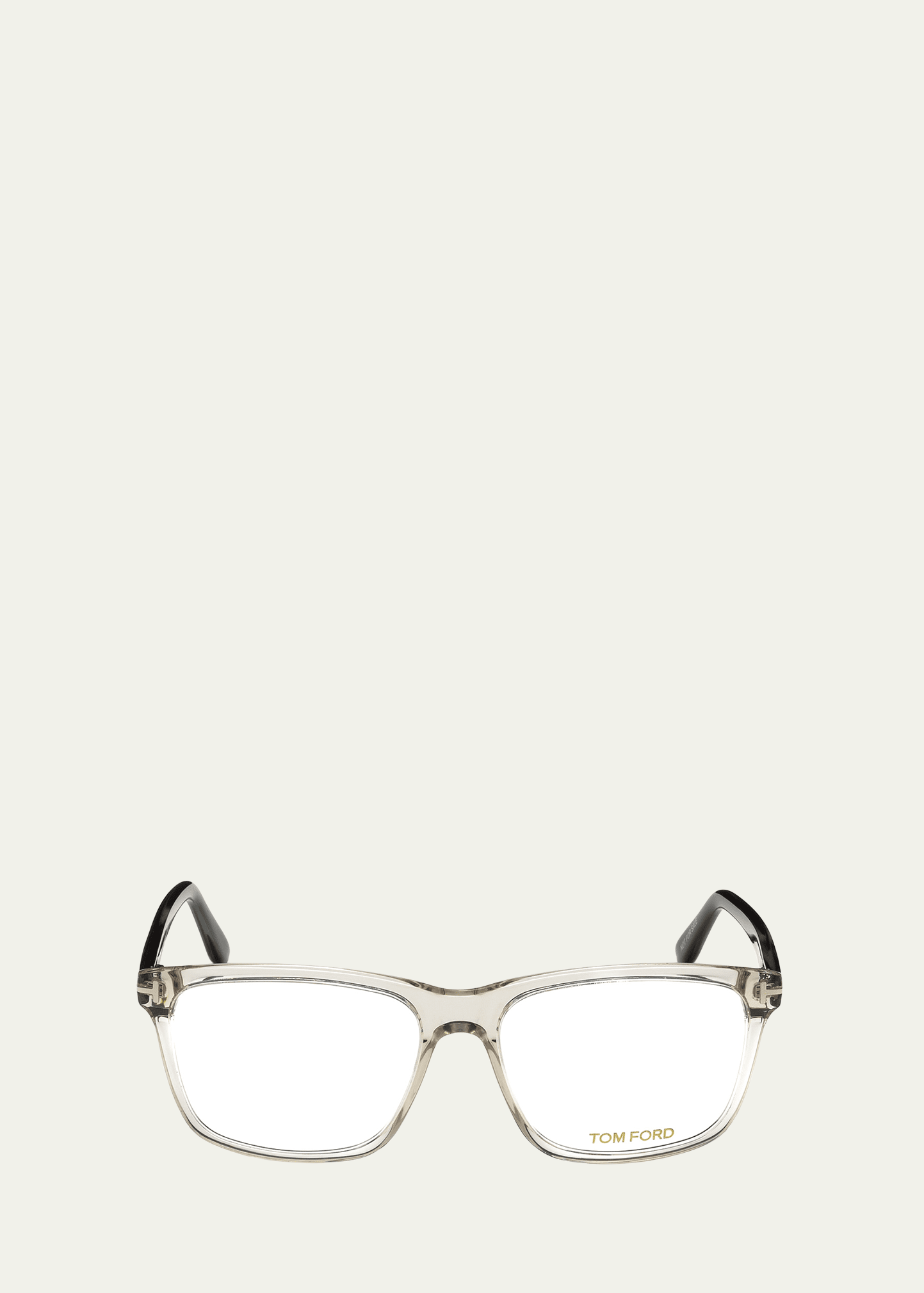 TOM FORD Square Acetate Optical Glasses, Gray - Bergdorf Goodman