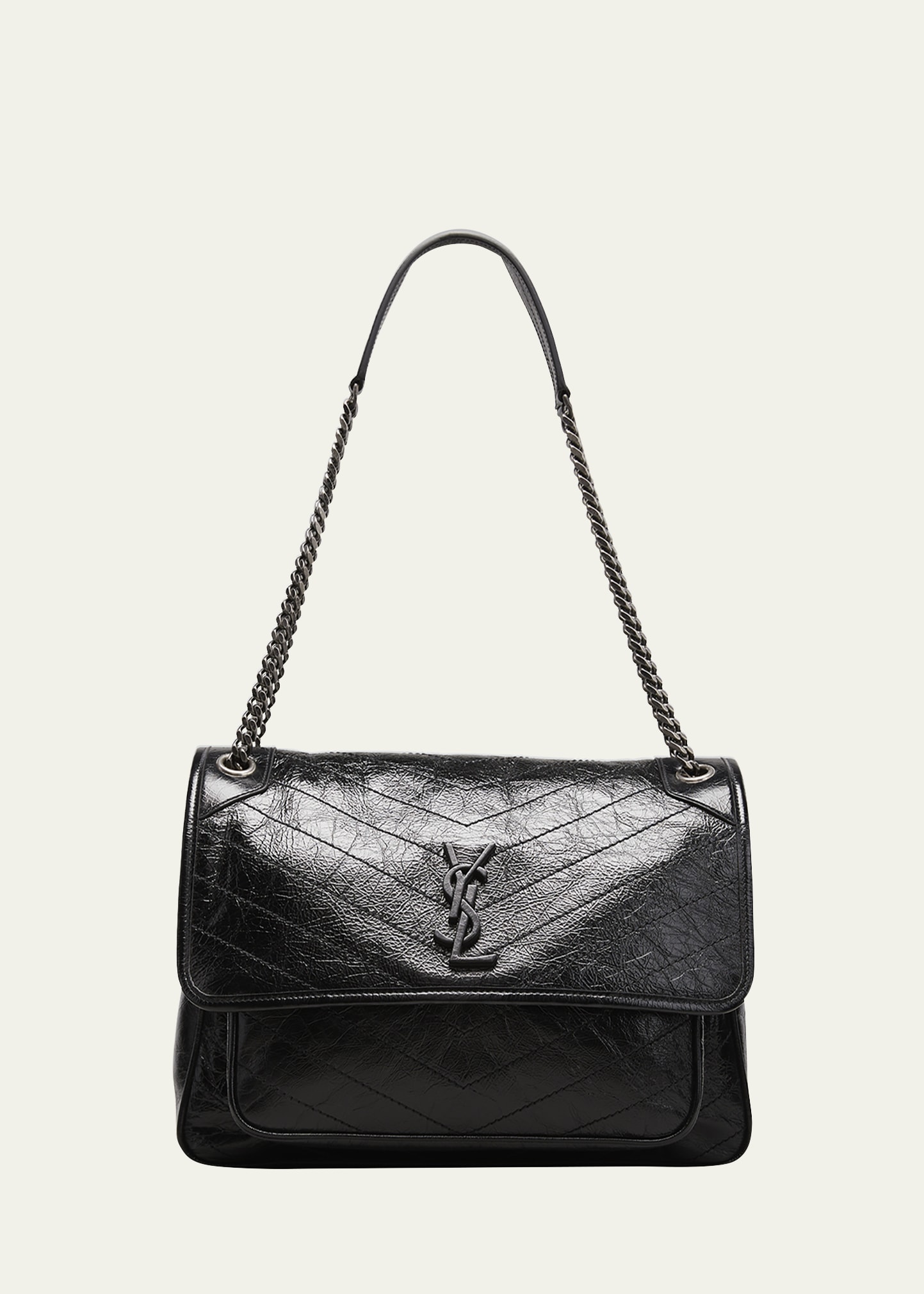 YSL, NIKI BABY CHAIN FLAP BAG