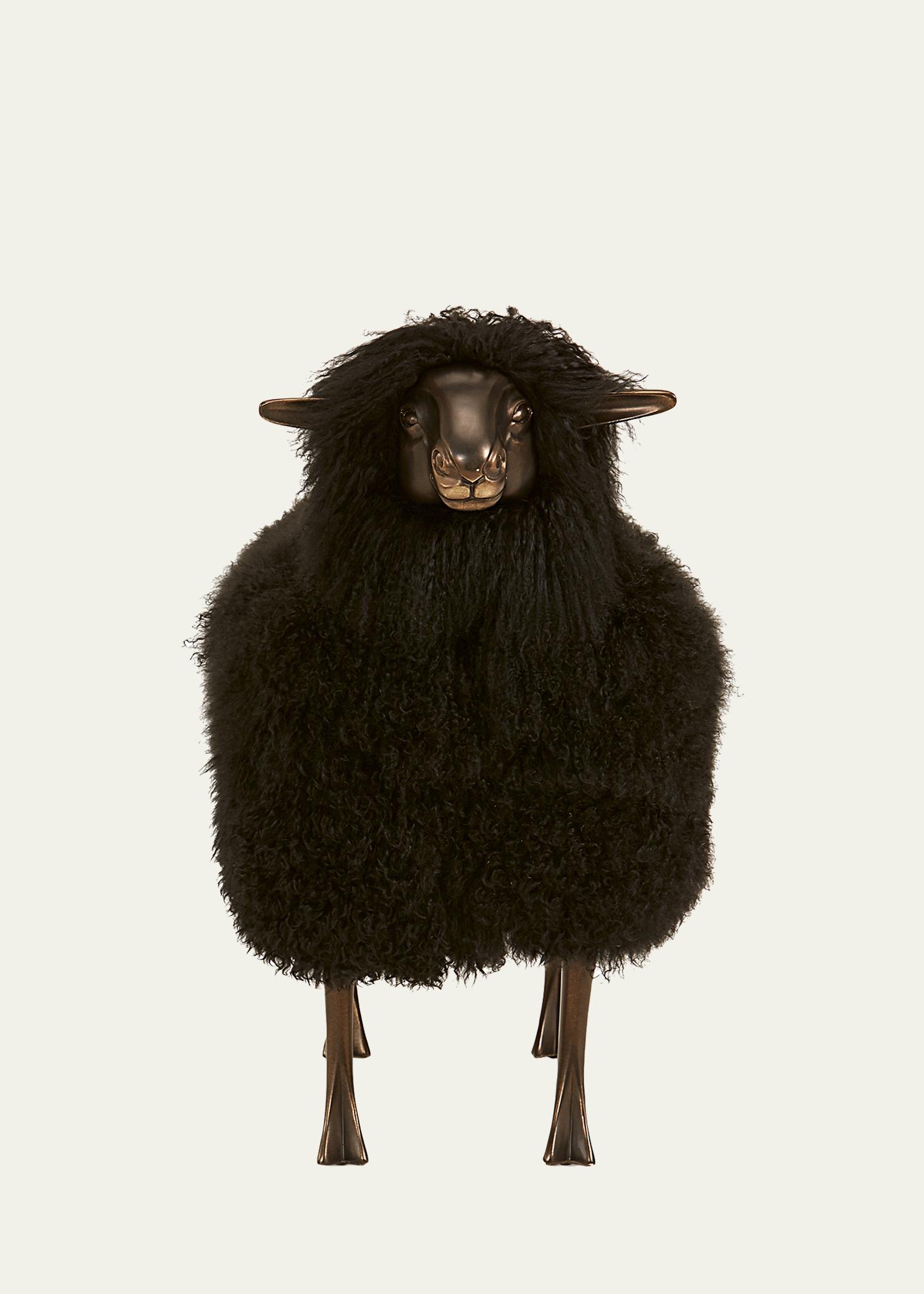 Interlude Home Maddox Sheepskin Bench - Bergdorf Goodman