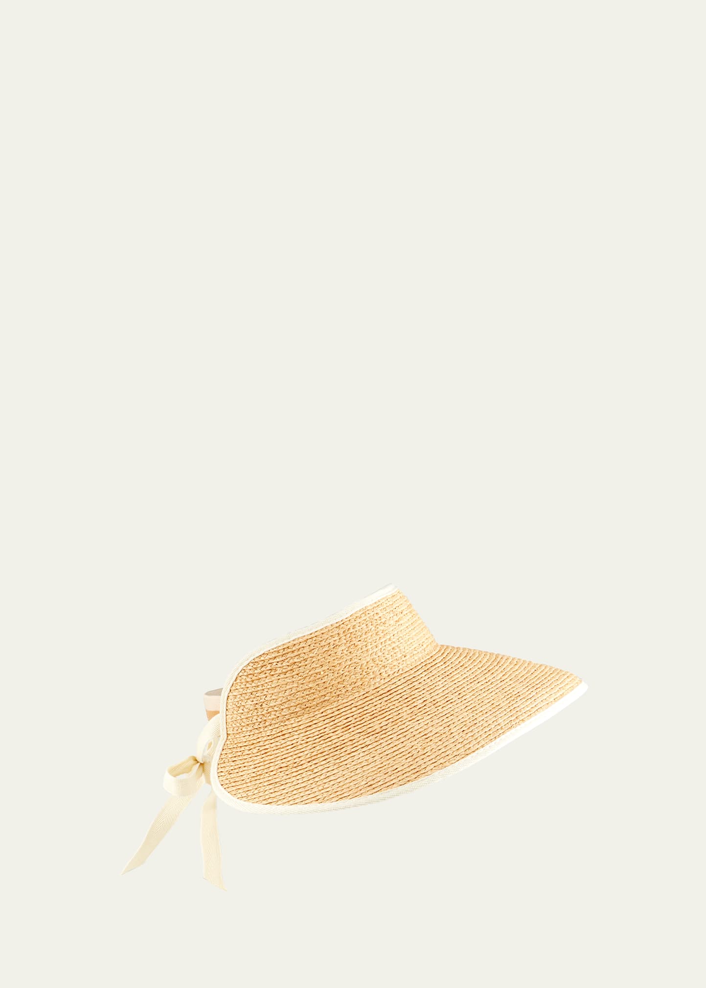 Marchen☆Fringe raffia sun visor Raffia_Tennis_Golf_Sun_Visor_f