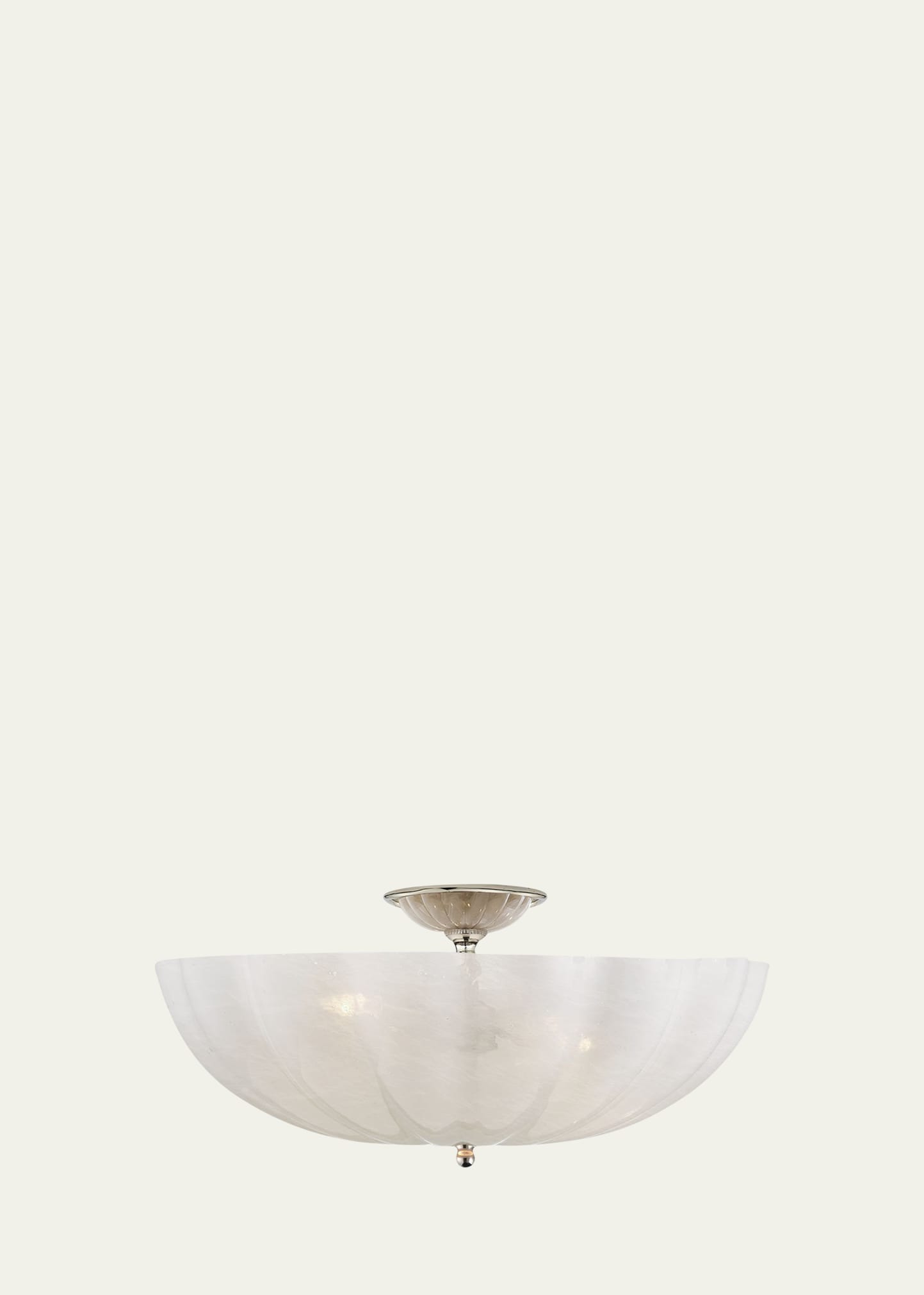 Visual Comfort Signature Rosehill Large Semi Flush Mount By AERIN