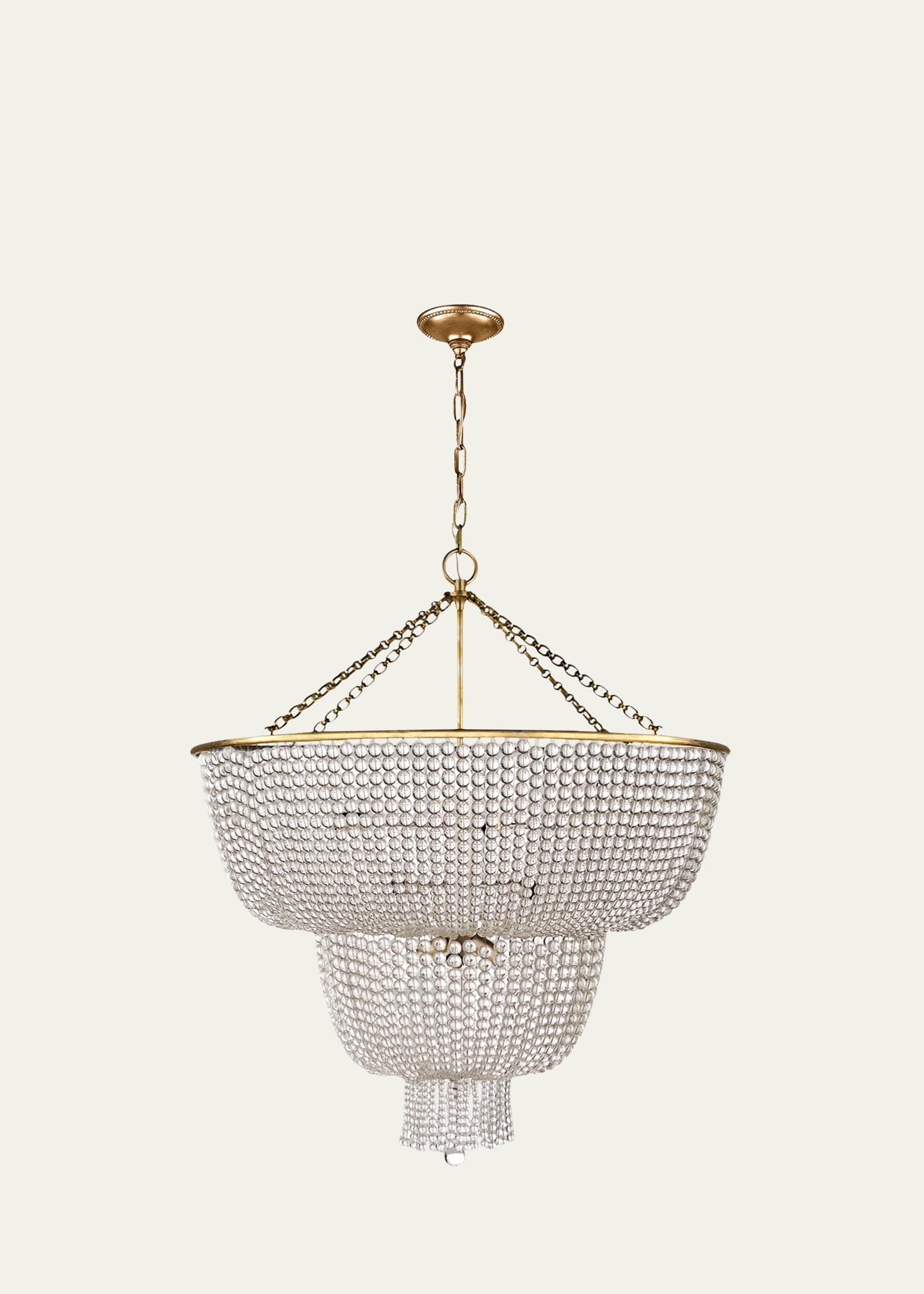 Visual Comfort Signature Jacqueline Two Tier Chandelier By AERIN