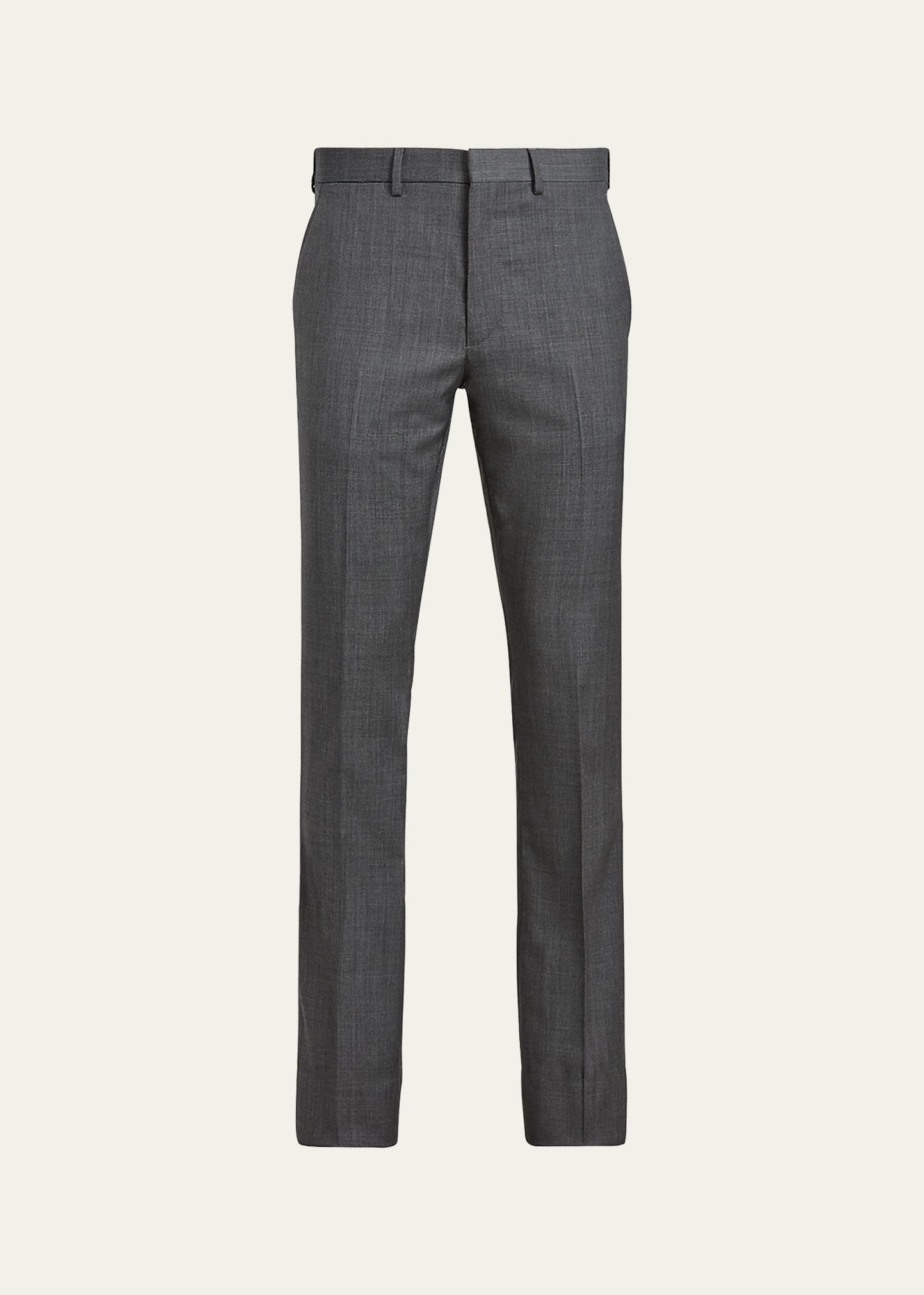 Ralph Lauren Purple Label Men's Gregory Flat-Front Pants