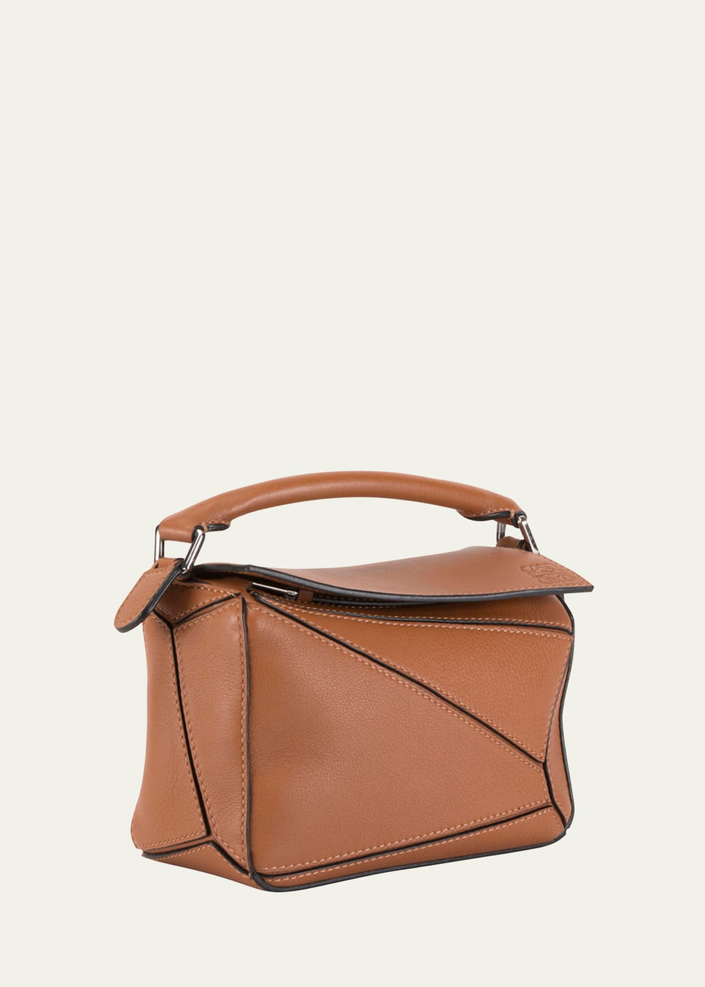 Loewe Puzzle Mini Top-Handle Bag in Leather - Bergdorf Goodman