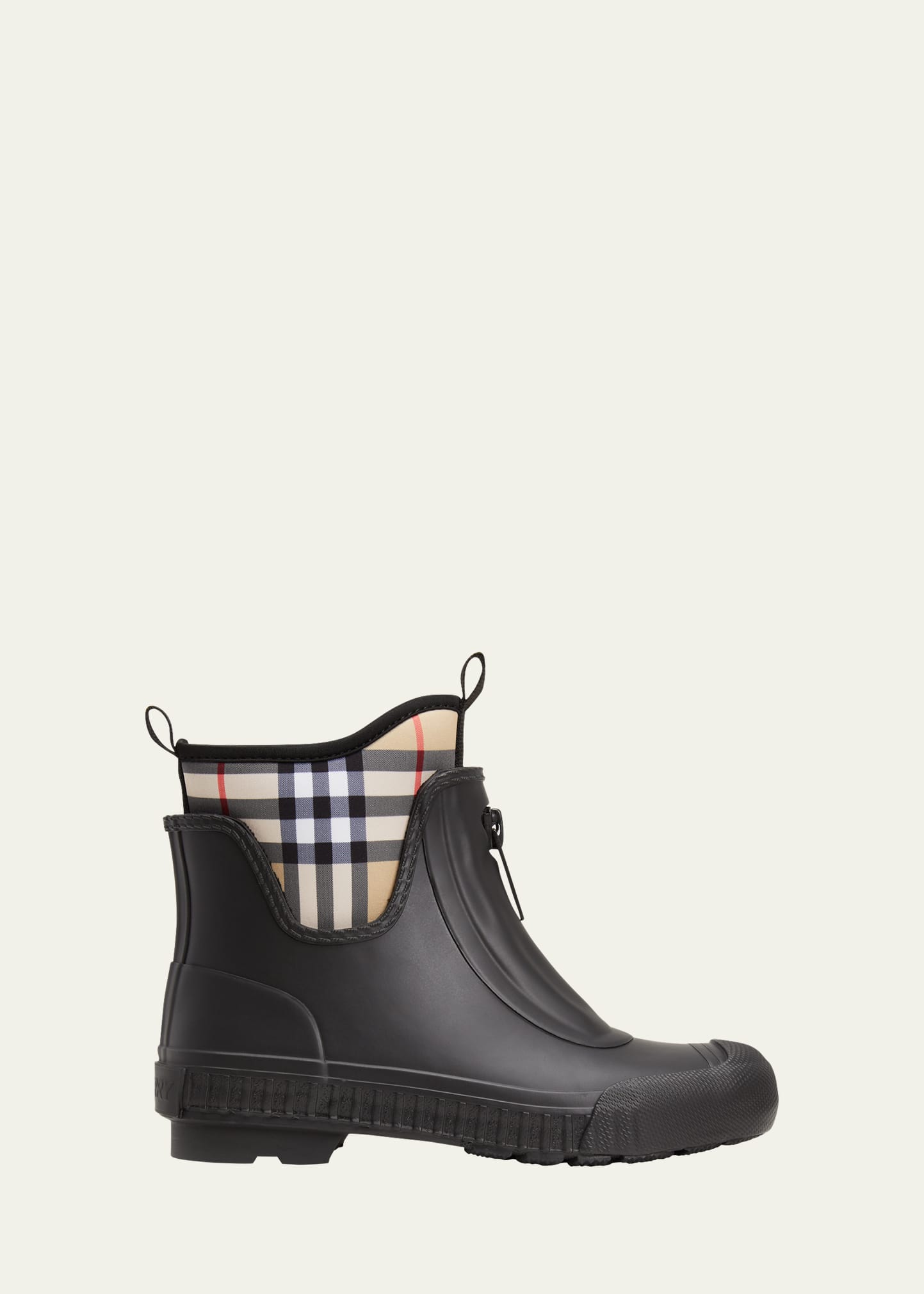 Burberry Kids Mini Flinton Check Rain Boots