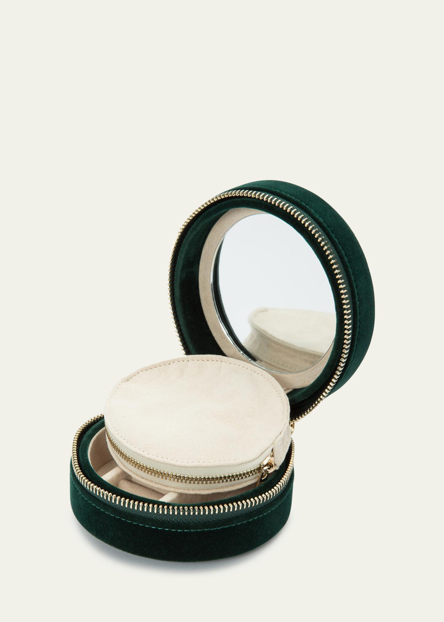 WOLF Zoe Round Travel Jewelry Case - Bergdorf Goodman